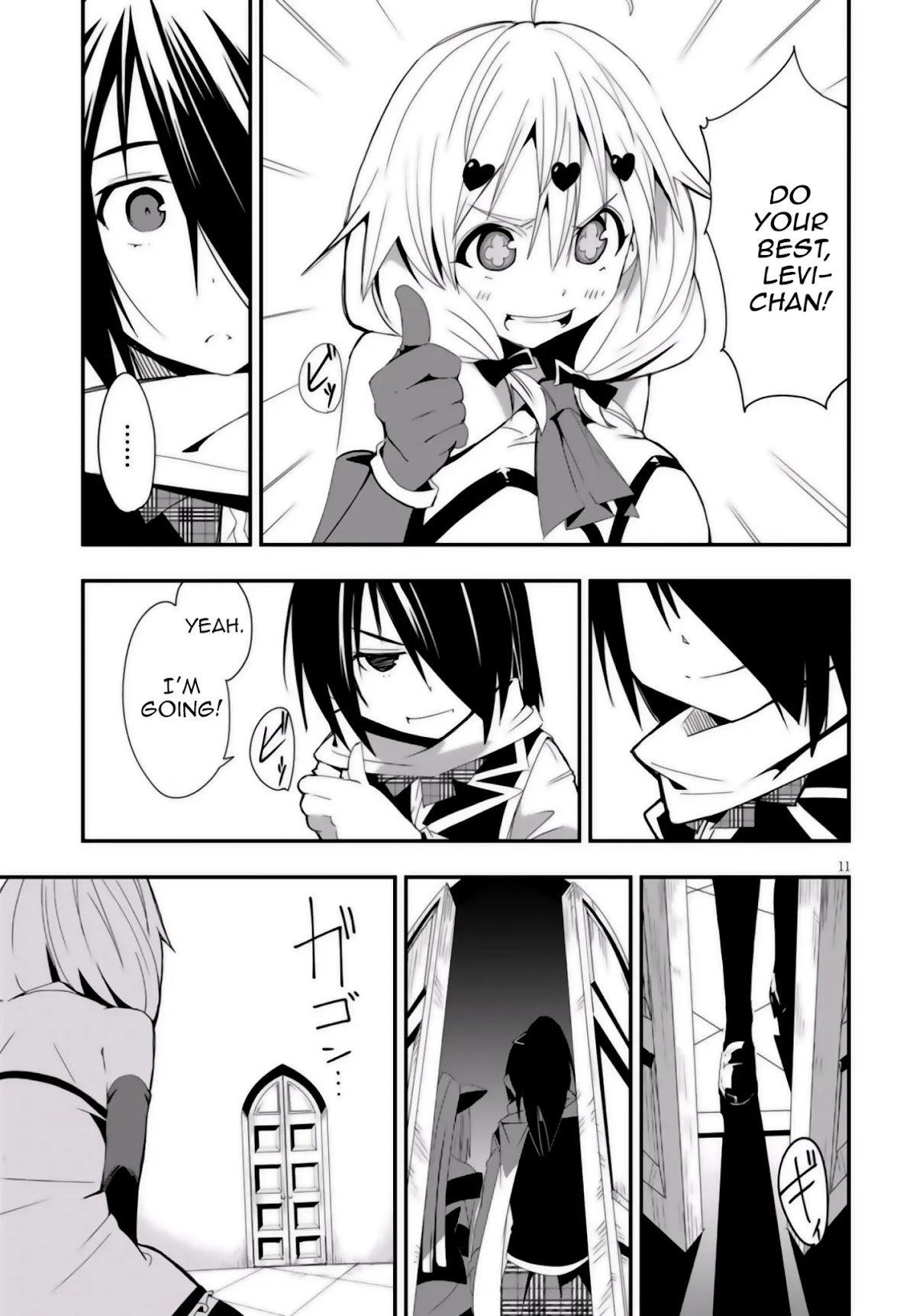 Trinity Seven - Levi Ninden Chapter 8 page 14 - Chapter 8: Part 8: Sword Girls' Death Match