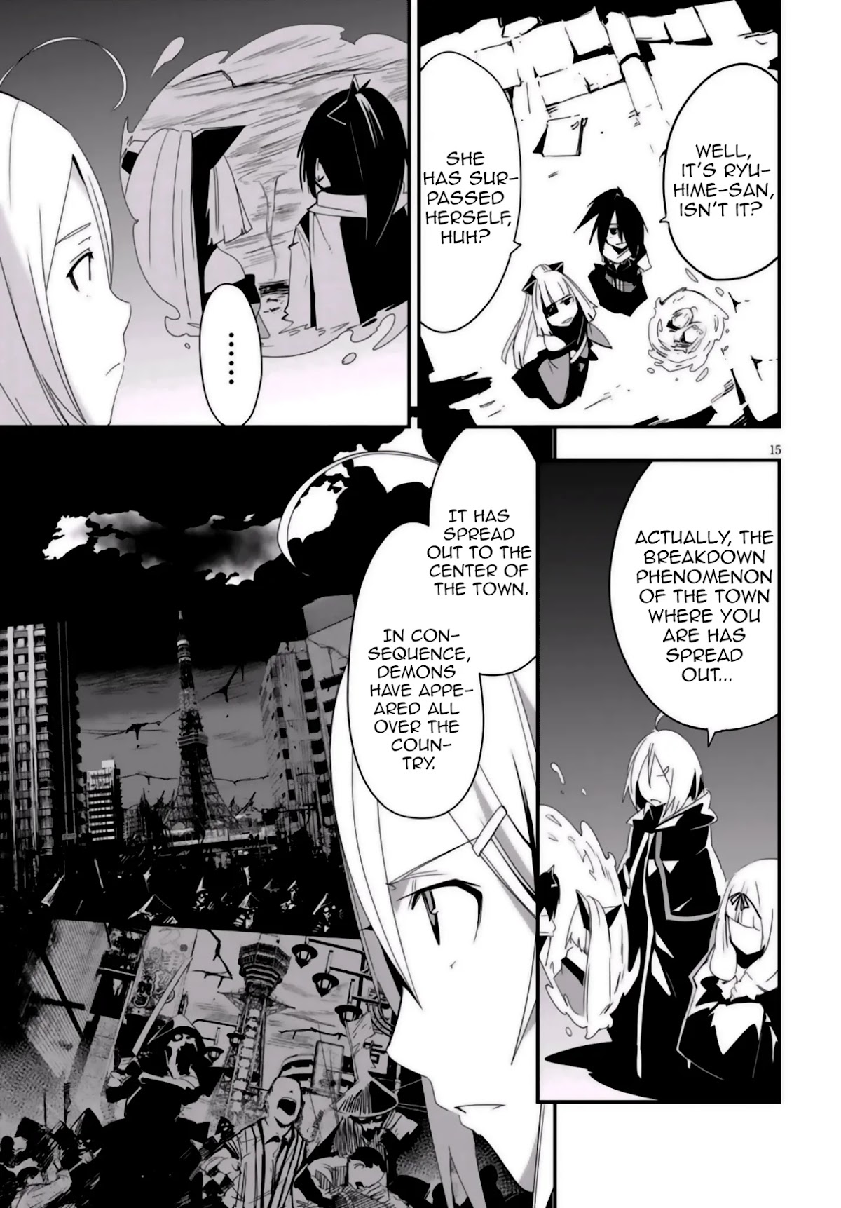 Trinity Seven - Levi Ninden Chapter 8 page 18 - Chapter 8: Part 8: Sword Girls' Death Match