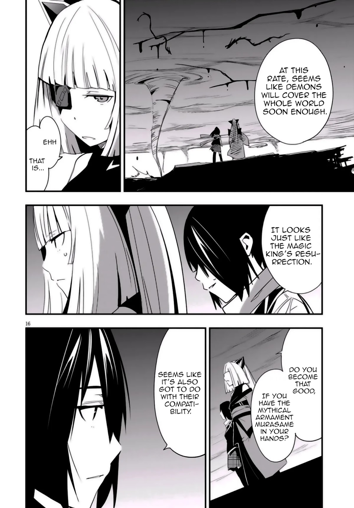 Trinity Seven - Levi Ninden Chapter 8 page 19 - Chapter 8: Part 8: Sword Girls' Death Match