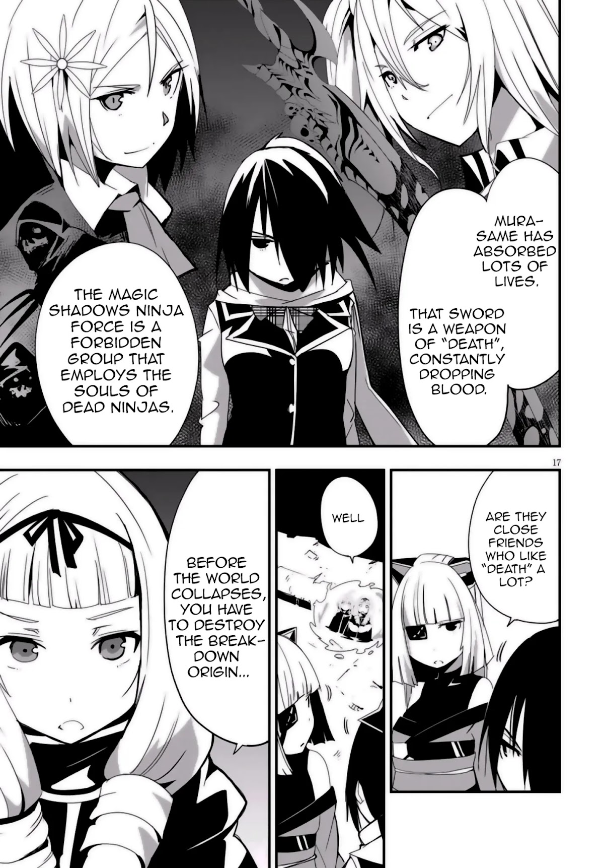 Trinity Seven - Levi Ninden Chapter 8 page 20 - Chapter 8: Part 8: Sword Girls' Death Match