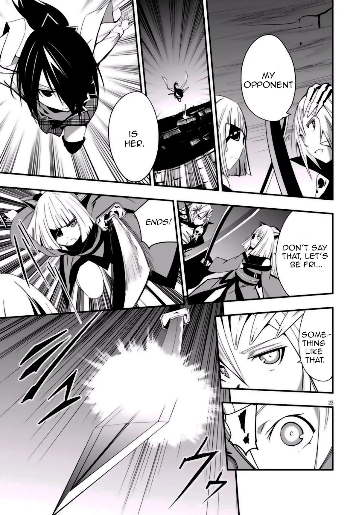 Trinity Seven - Levi Ninden Chapter 8 page 26 - Chapter 8: Part 8: Sword Girls' Death Match