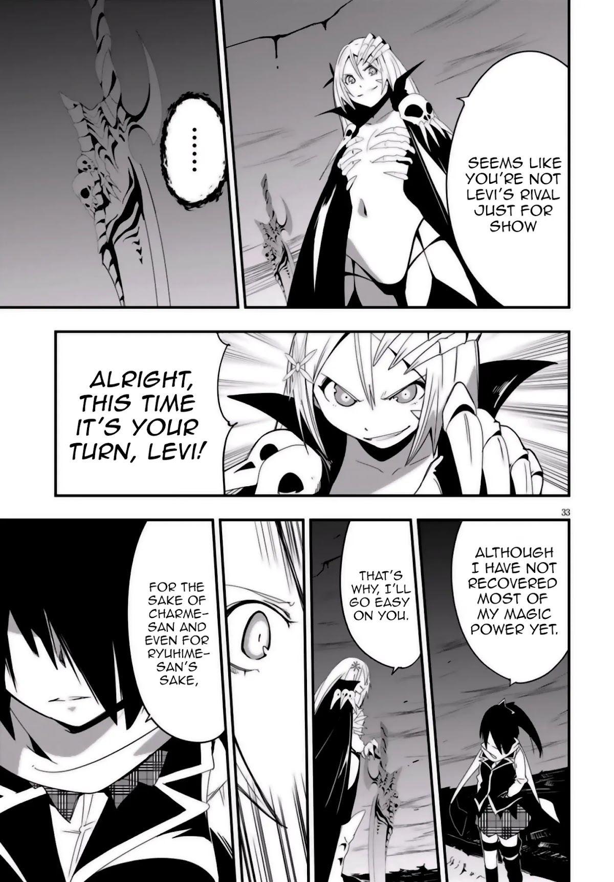 Trinity Seven - Levi Ninden Chapter 8 page 36 - Chapter 8: Part 8: Sword Girls' Death Match