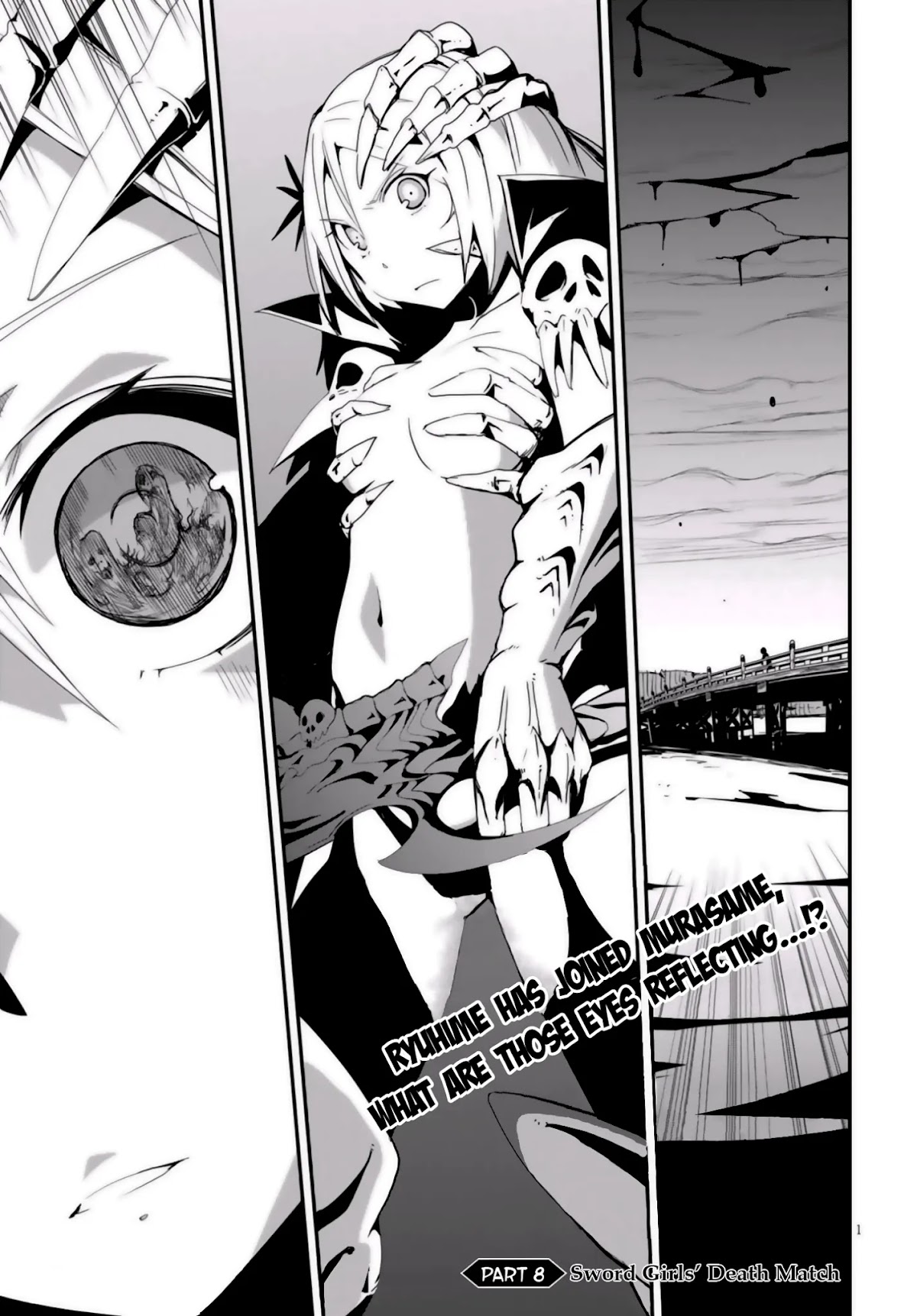 Trinity Seven - Levi Ninden Chapter 8 page 4 - Chapter 8: Part 8: Sword Girls' Death Match