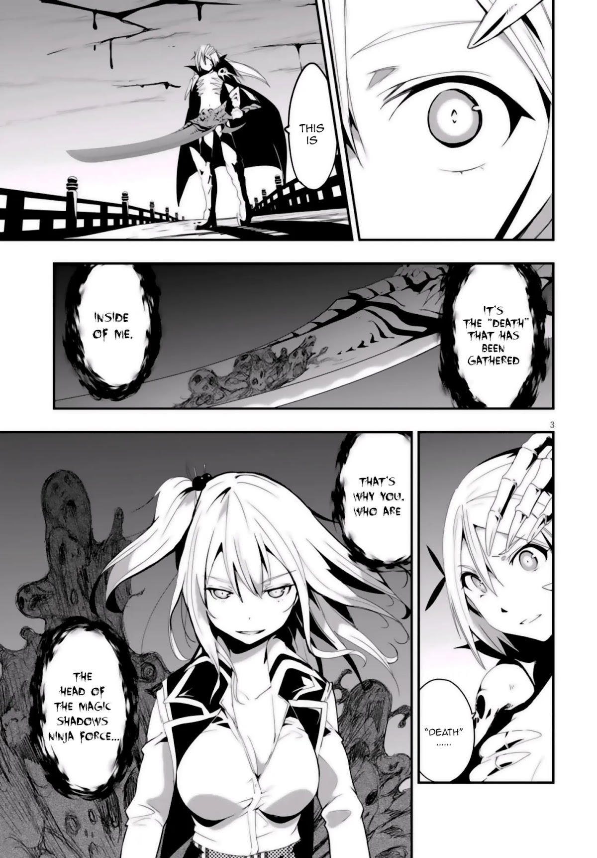 Trinity Seven - Levi Ninden Chapter 8 page 6 - Chapter 8: Part 8: Sword Girls' Death Match