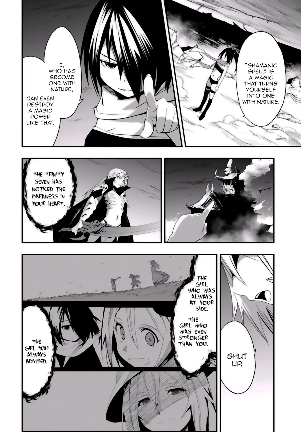 Trinity Seven - Levi Ninden Chapter 9 page 16 - Chapter 9: Part 9: The Evil Dragon Girls