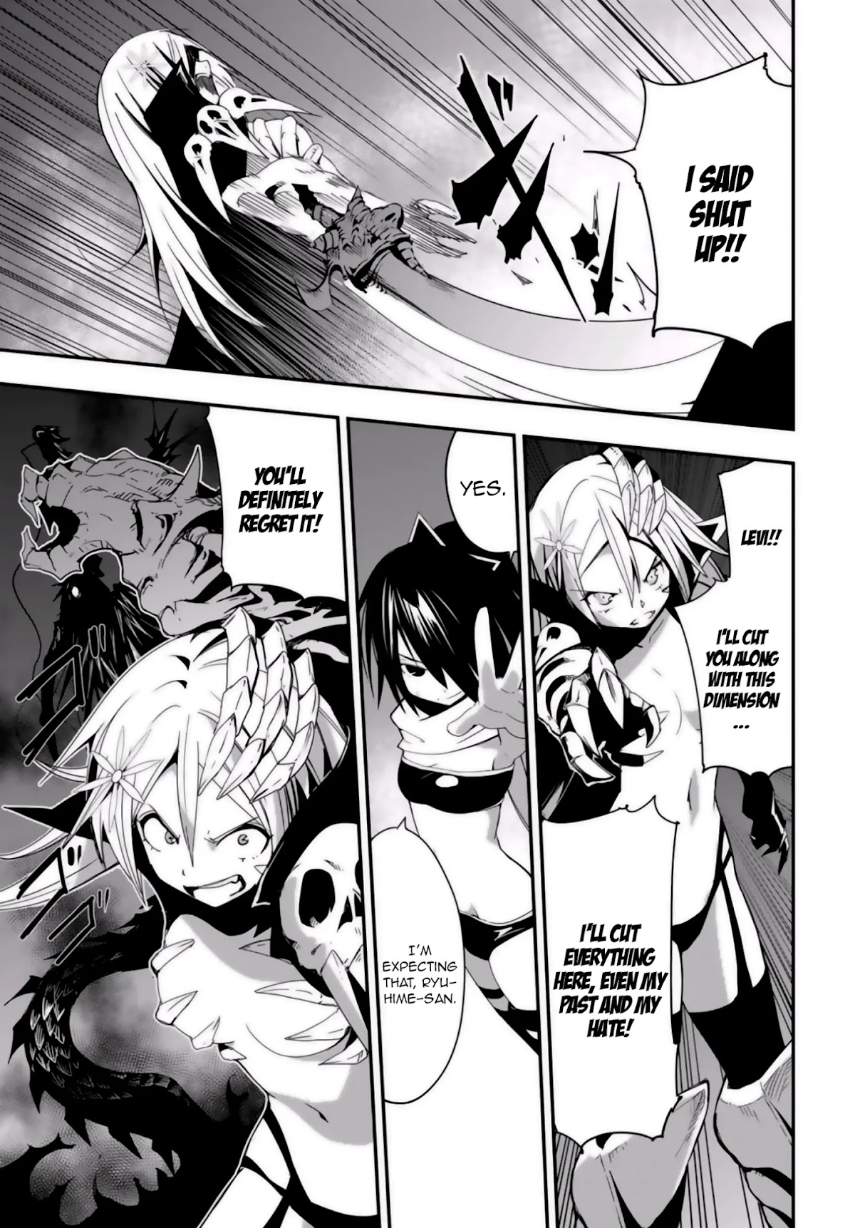 Trinity Seven - Levi Ninden Chapter 9 page 17 - Chapter 9: Part 9: The Evil Dragon Girls