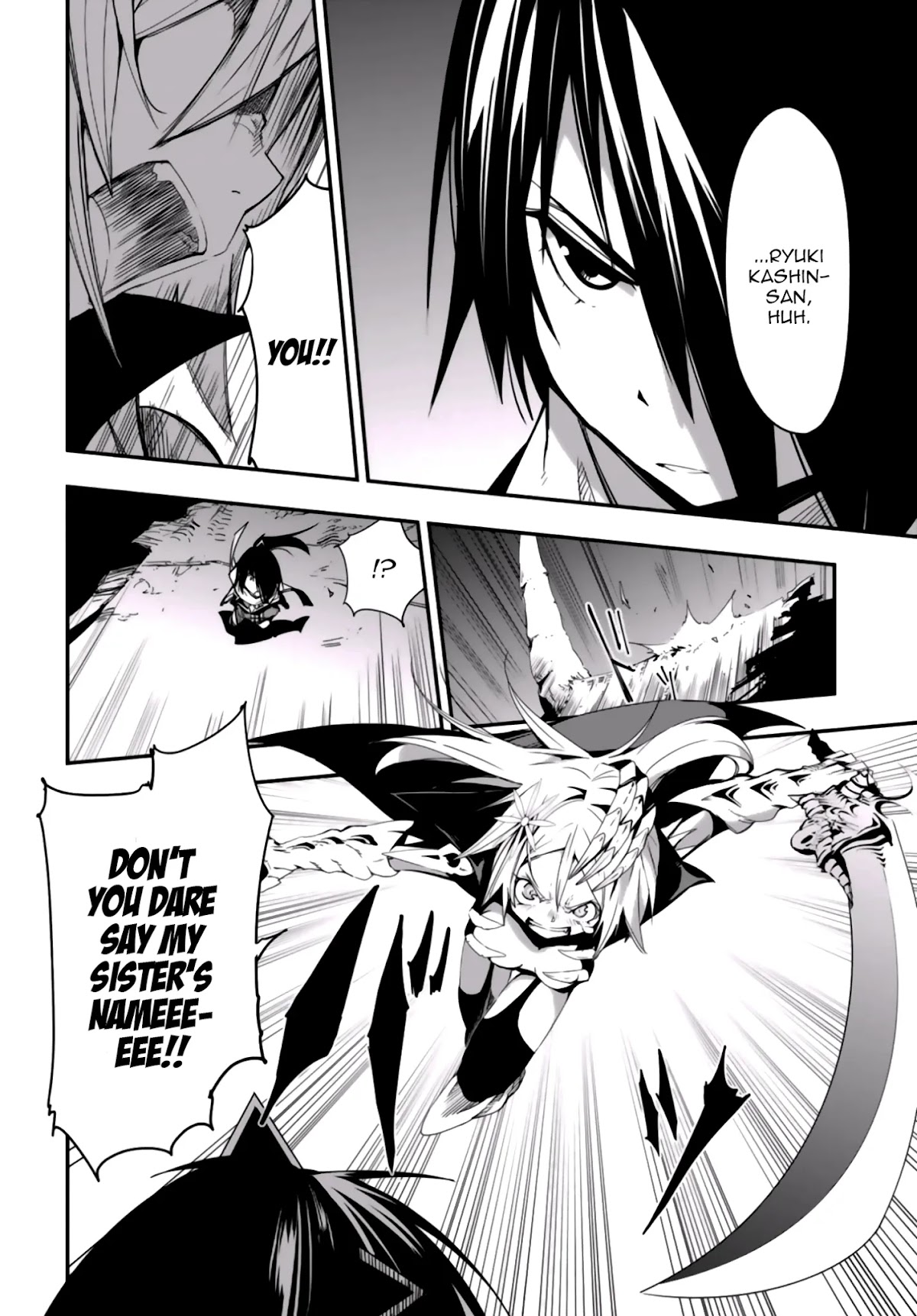 Trinity Seven - Levi Ninden Chapter 9 page 4 - Chapter 9: Part 9: The Evil Dragon Girls