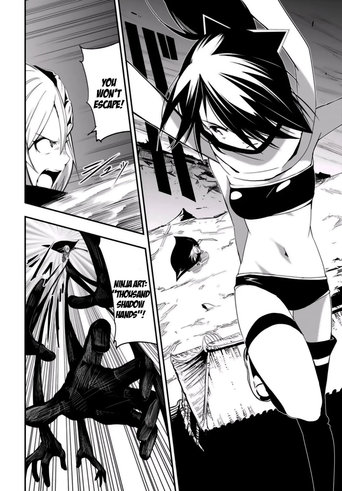 Trinity Seven - Levi Ninden Chapter 9 page 6 - Chapter 9: Part 9: The Evil Dragon Girls