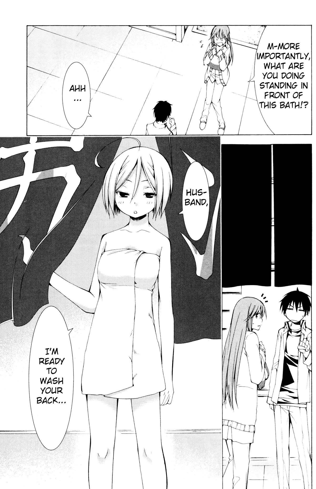 Trinity Seven Specials Chapter 1.0 page 15 - Vol.1 Chapter 0 : New Face and School Life