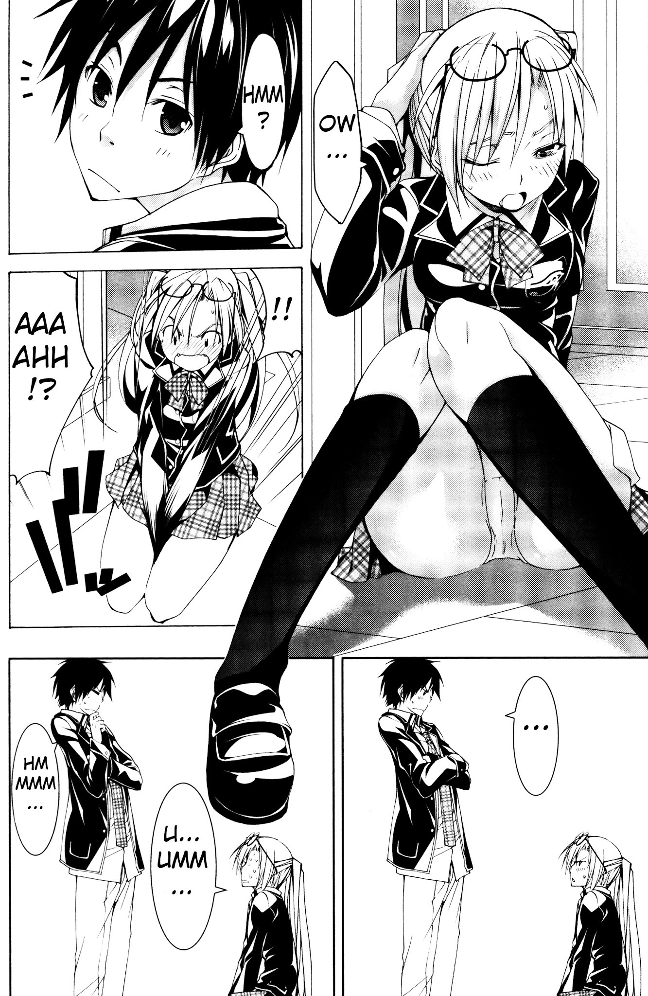Trinity Seven Specials Chapter 1.0 page 22 - Vol.1 Chapter 0 : New Face and School Life