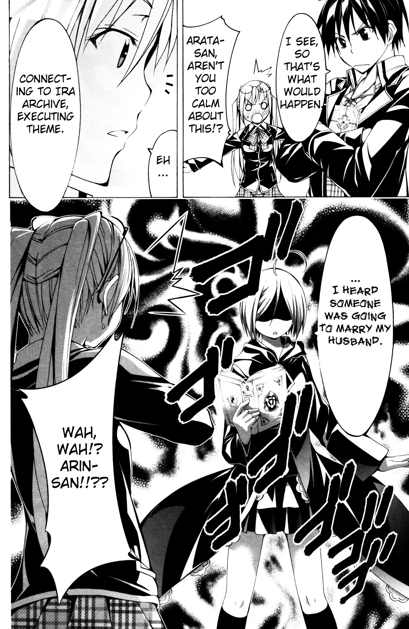 Trinity Seven Specials Chapter 1.0 page 27 - Vol.1 Chapter 0 : New Face and School Life