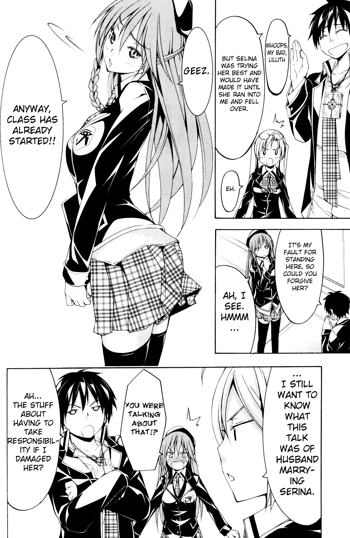 Trinity Seven Specials Chapter 1.0 page 29 - Vol.1 Chapter 0 : New Face and School Life
