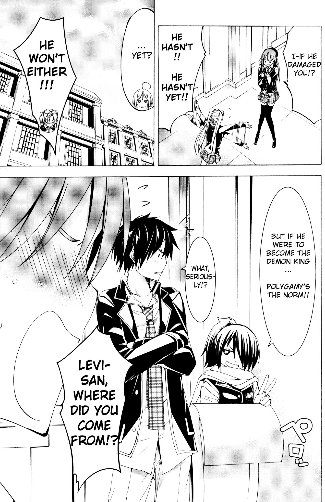 Trinity Seven Specials Chapter 1.0 page 30 - Vol.1 Chapter 0 : New Face and School Life