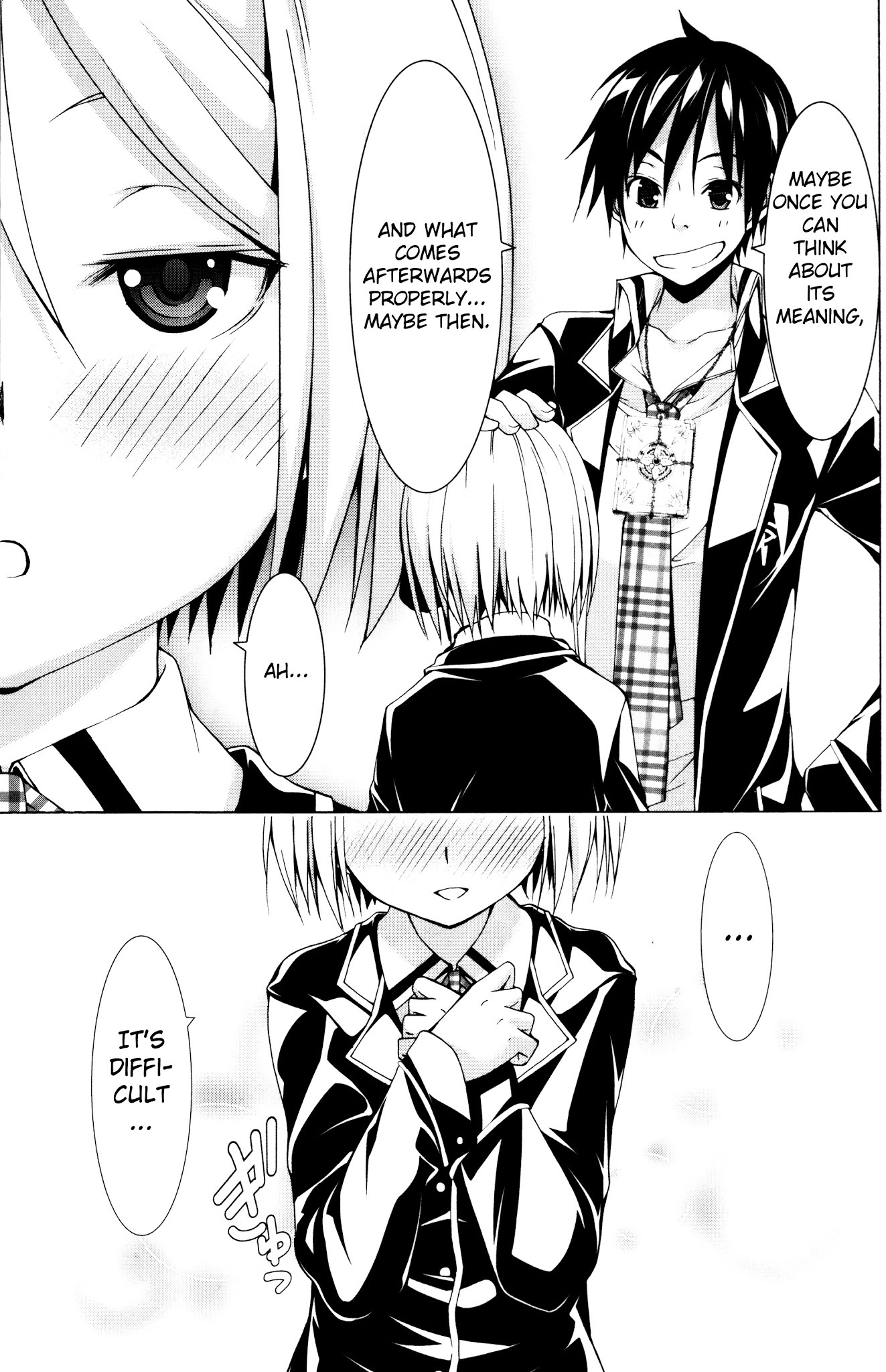 Trinity Seven Specials Chapter 1.0 page 34 - Vol.1 Chapter 0 : New Face and School Life
