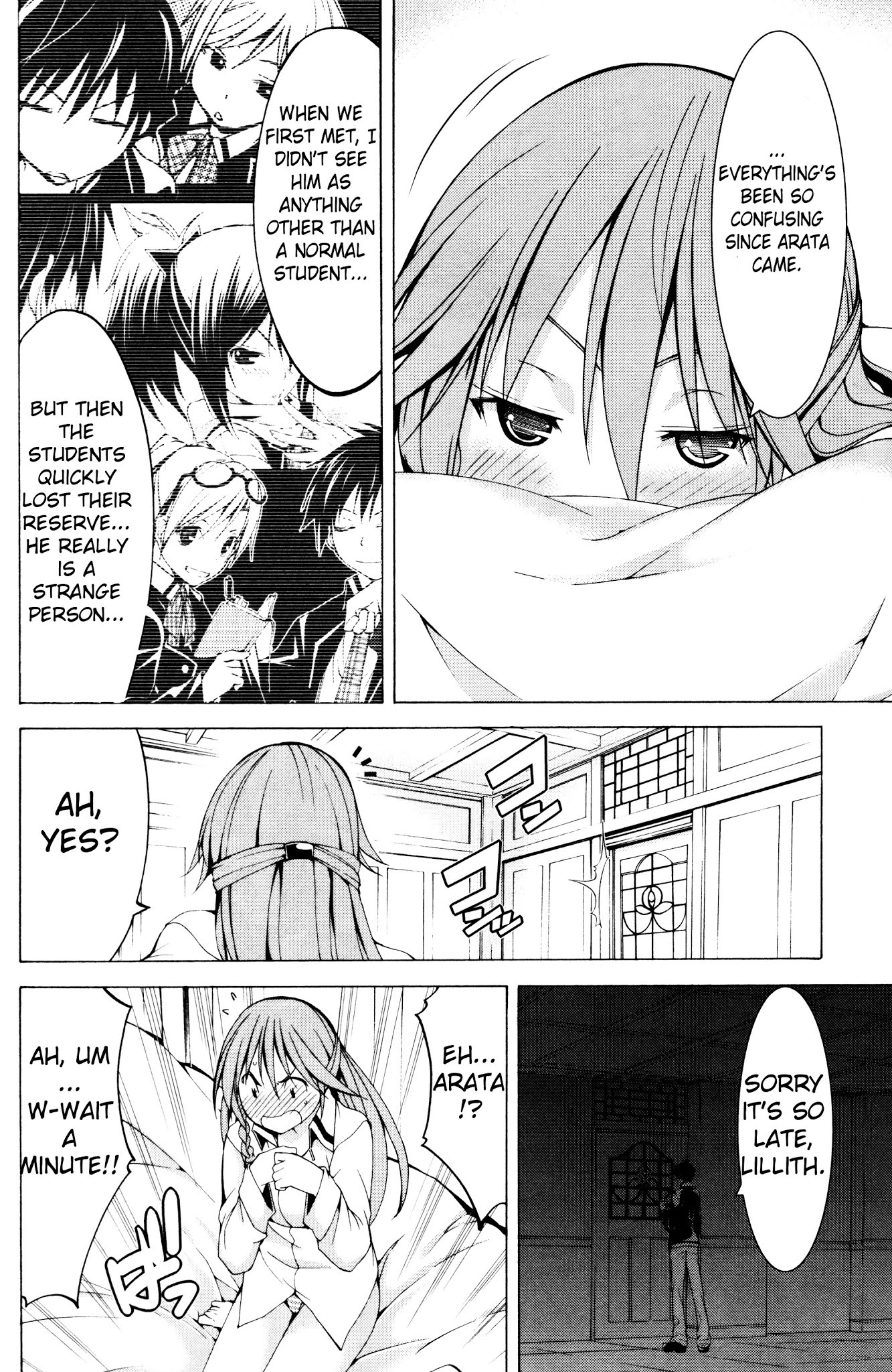 Trinity Seven Specials Chapter 1.0 page 37 - Vol.1 Chapter 0 : New Face and School Life