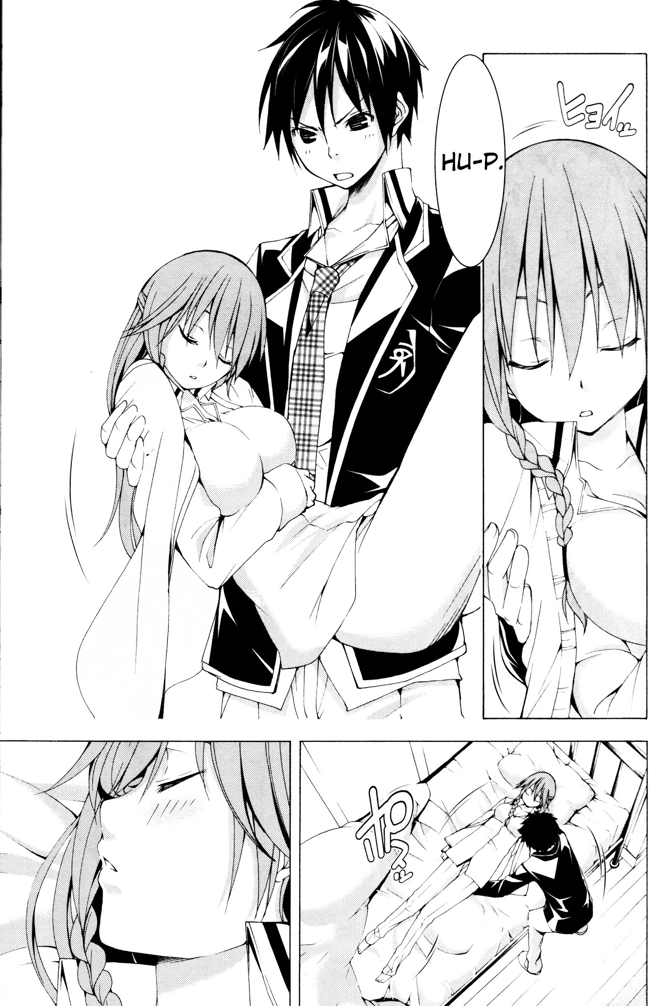 Trinity Seven Specials Chapter 1.0 page 42 - Vol.1 Chapter 0 : New Face and School Life