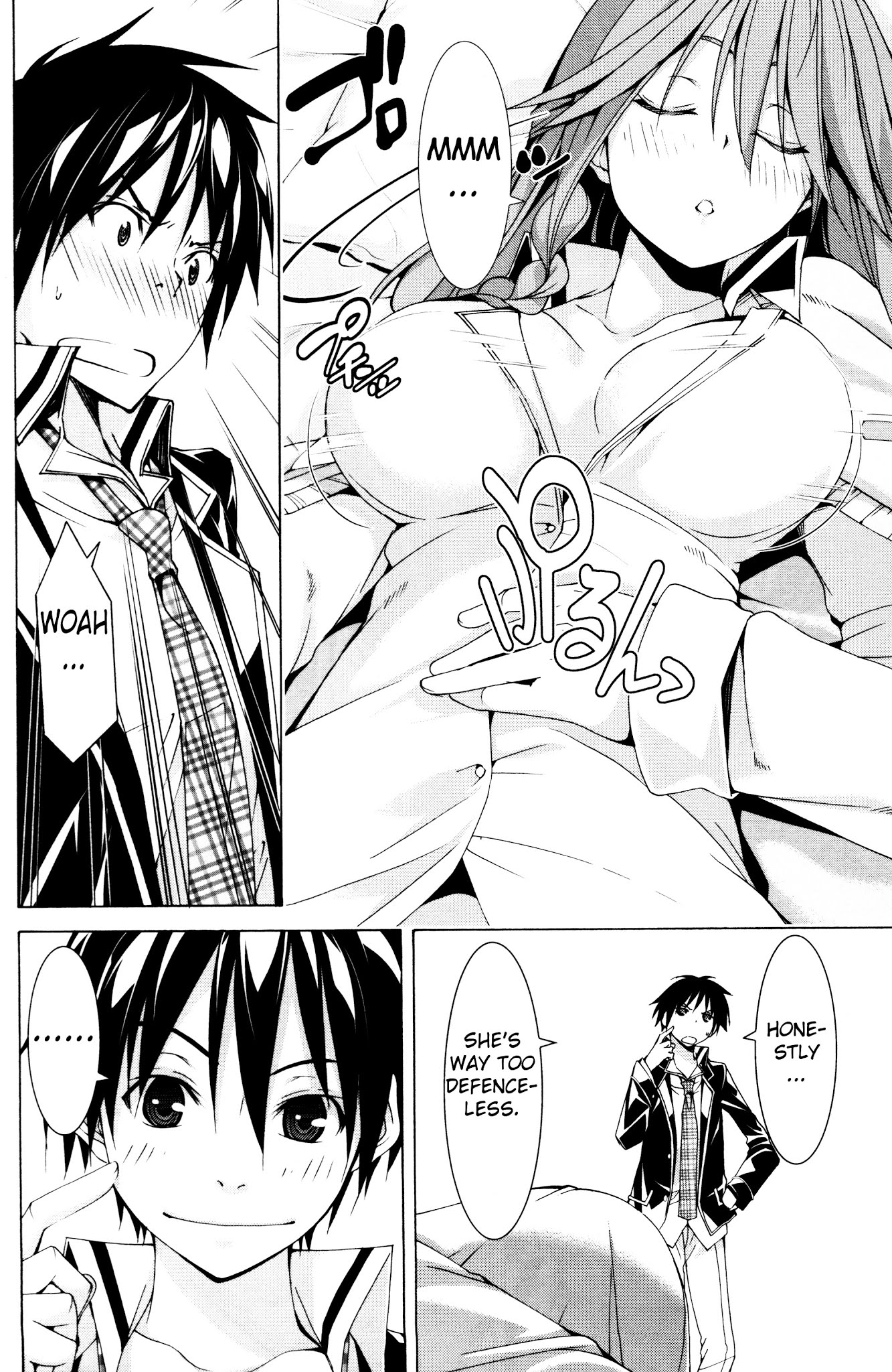 Trinity Seven Specials Chapter 1.0 page 43 - Vol.1 Chapter 0 : New Face and School Life
