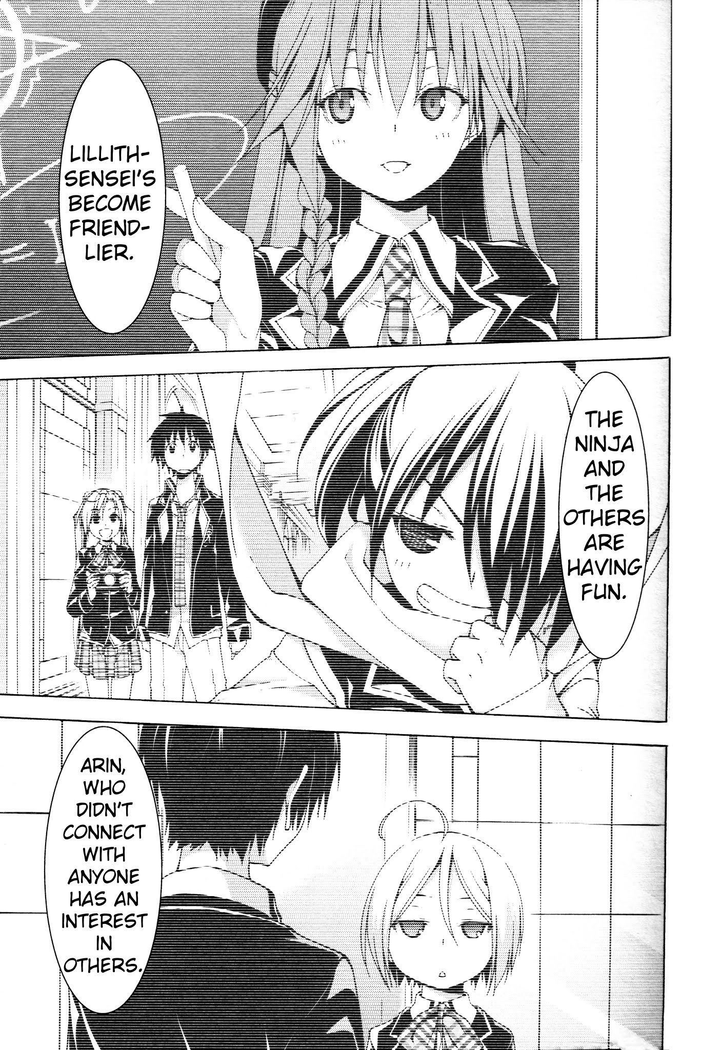 Trinity Seven Specials Chapter 3.0 page 17 - Vol.3 Chapter 0 : Swimming Pool and Happening Time