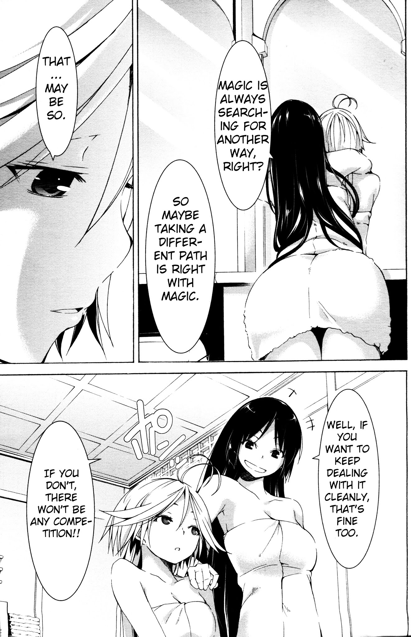 Trinity Seven Specials Chapter 3.0 page 19 - Vol.3 Chapter 0 : Swimming Pool and Happening Time