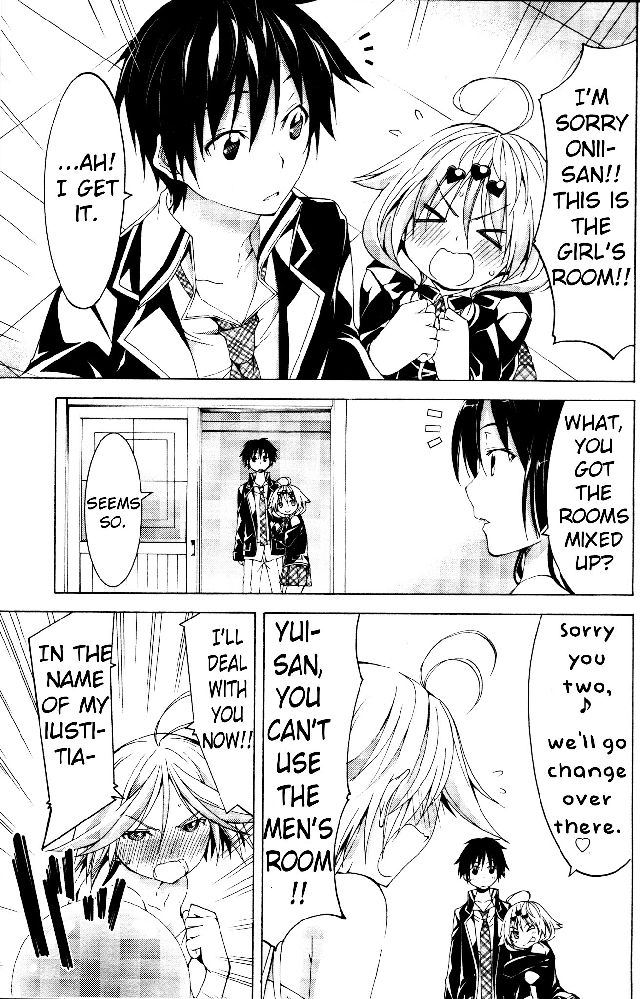 Trinity Seven Specials Chapter 3.0 page 23 - Vol.3 Chapter 0 : Swimming Pool and Happening Time