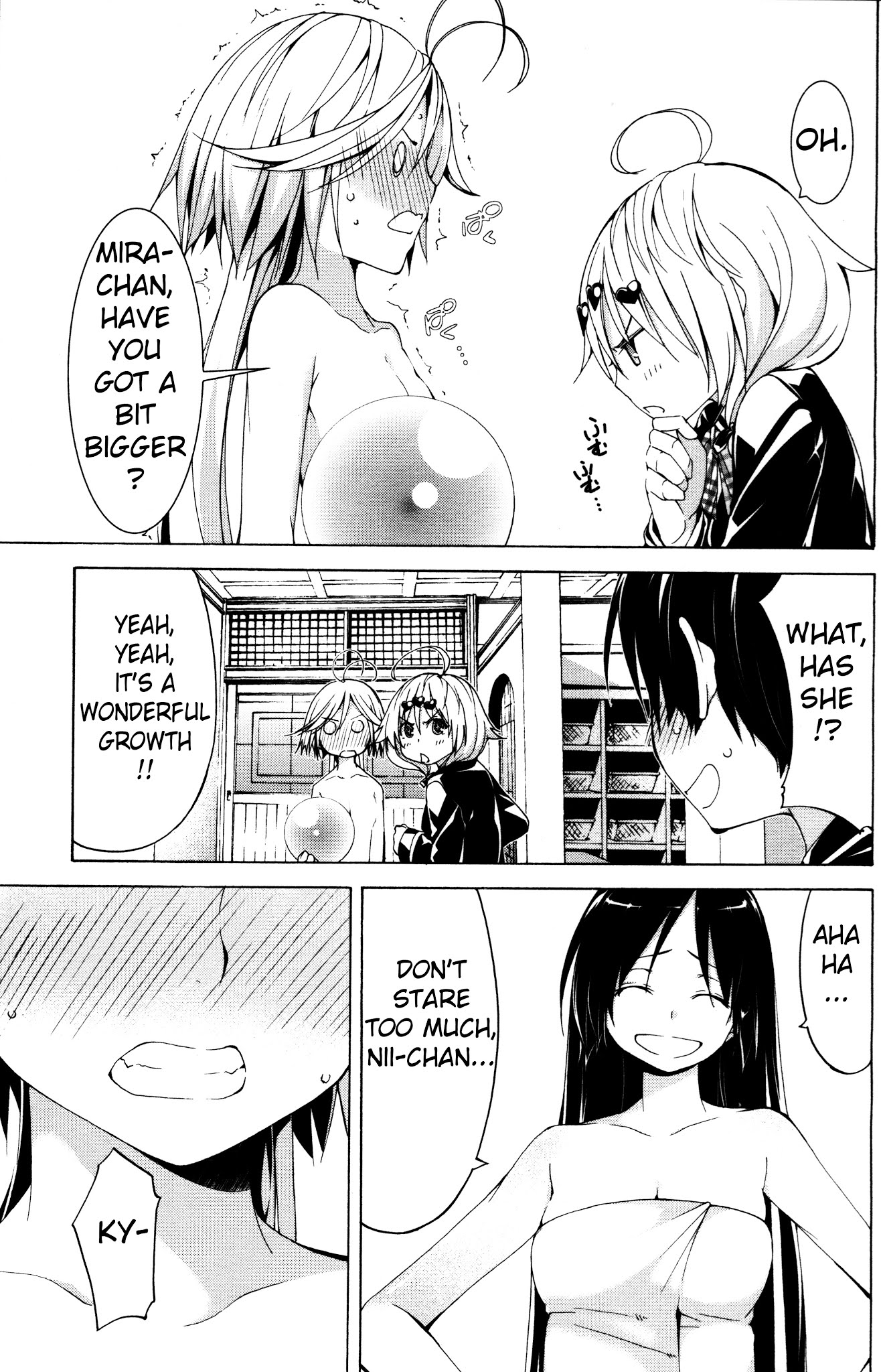 Trinity Seven Specials Chapter 3.0 page 25 - Vol.3 Chapter 0 : Swimming Pool and Happening Time