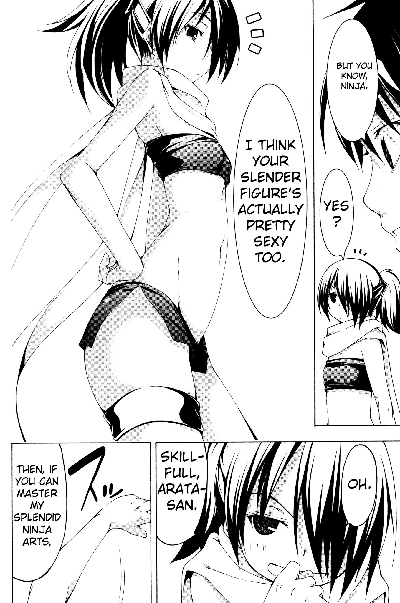 Trinity Seven Specials Chapter 4.0 page 10 - Vol.4 Chapter 0 : Shamanic Training and Shinobi Girl