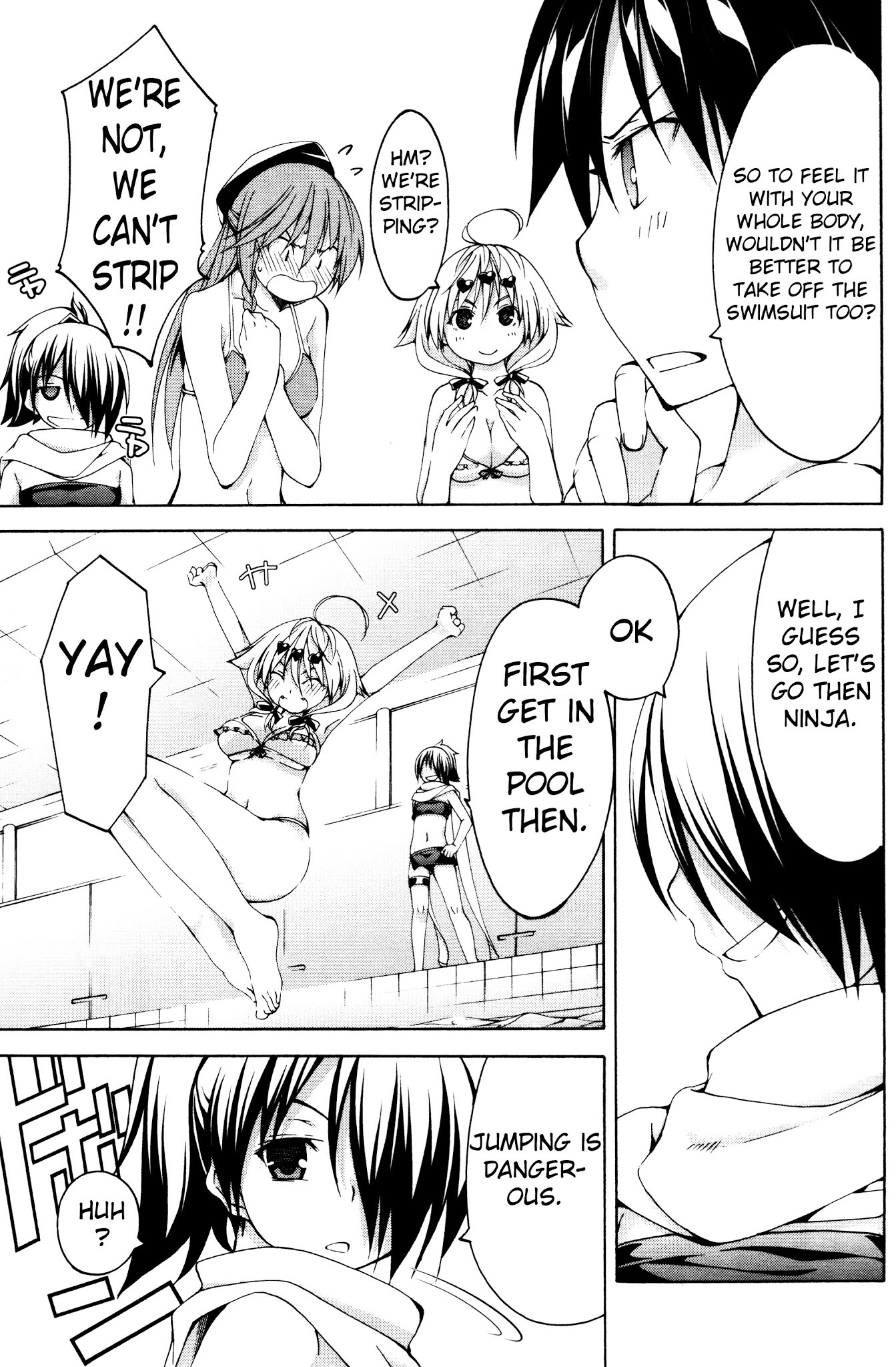 Trinity Seven Specials Chapter 4.0 page 13 - Vol.4 Chapter 0 : Shamanic Training and Shinobi Girl
