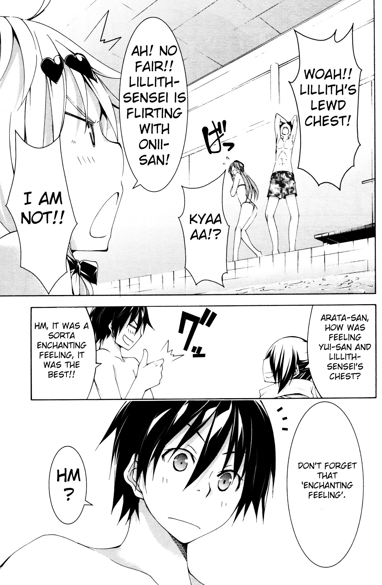 Trinity Seven Specials Chapter 4.0 page 15 - Vol.4 Chapter 0 : Shamanic Training and Shinobi Girl