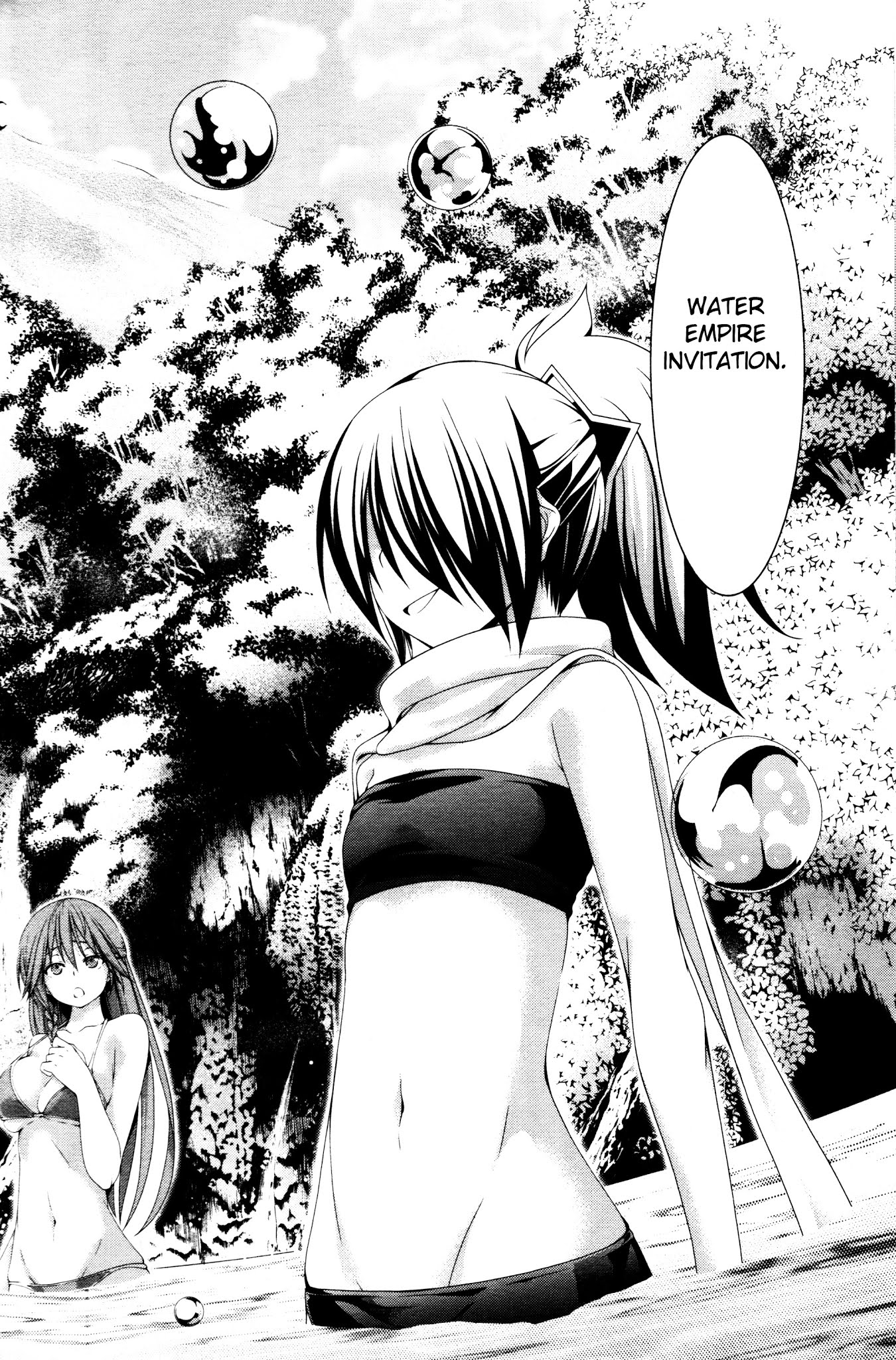 Trinity Seven Specials Chapter 4.0 page 20 - Vol.4 Chapter 0 : Shamanic Training and Shinobi Girl