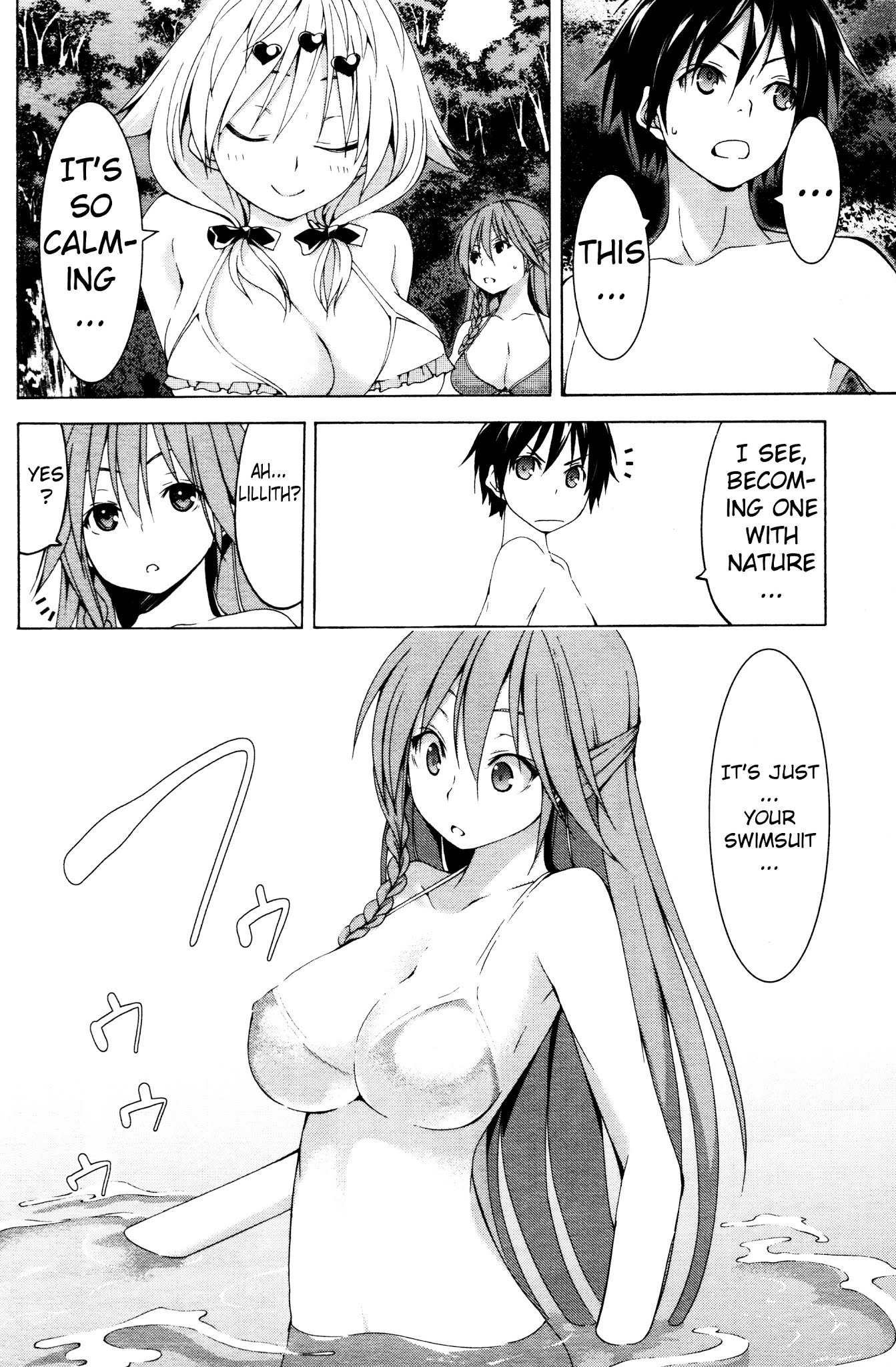 Trinity Seven Specials Chapter 4.0 page 22 - Vol.4 Chapter 0 : Shamanic Training and Shinobi Girl