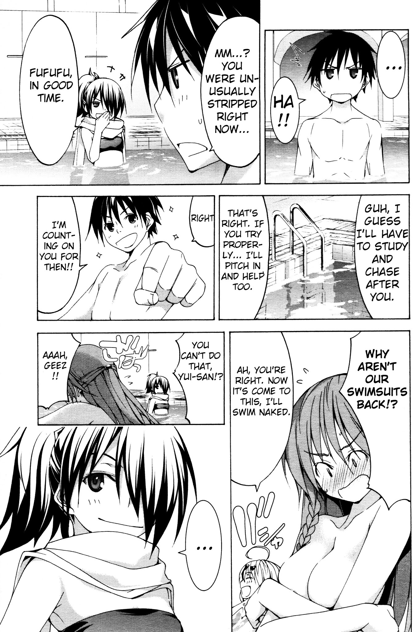 Trinity Seven Specials Chapter 4.0 page 25 - Vol.4 Chapter 0 : Shamanic Training and Shinobi Girl