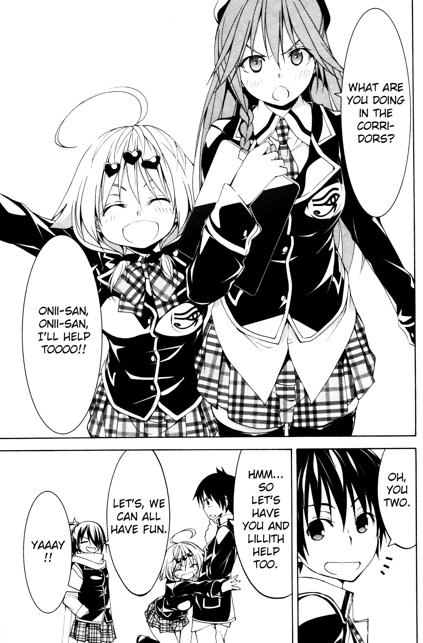 Trinity Seven Specials Chapter 4.0 page 7 - Vol.4 Chapter 0 : Shamanic Training and Shinobi Girl