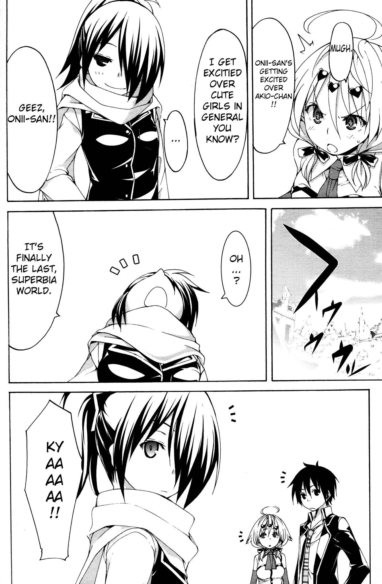 Trinity Seven Specials Chapter 5.0 page 18 - Vol.5 Chapter 0 : Dream Buster and Avaritia World