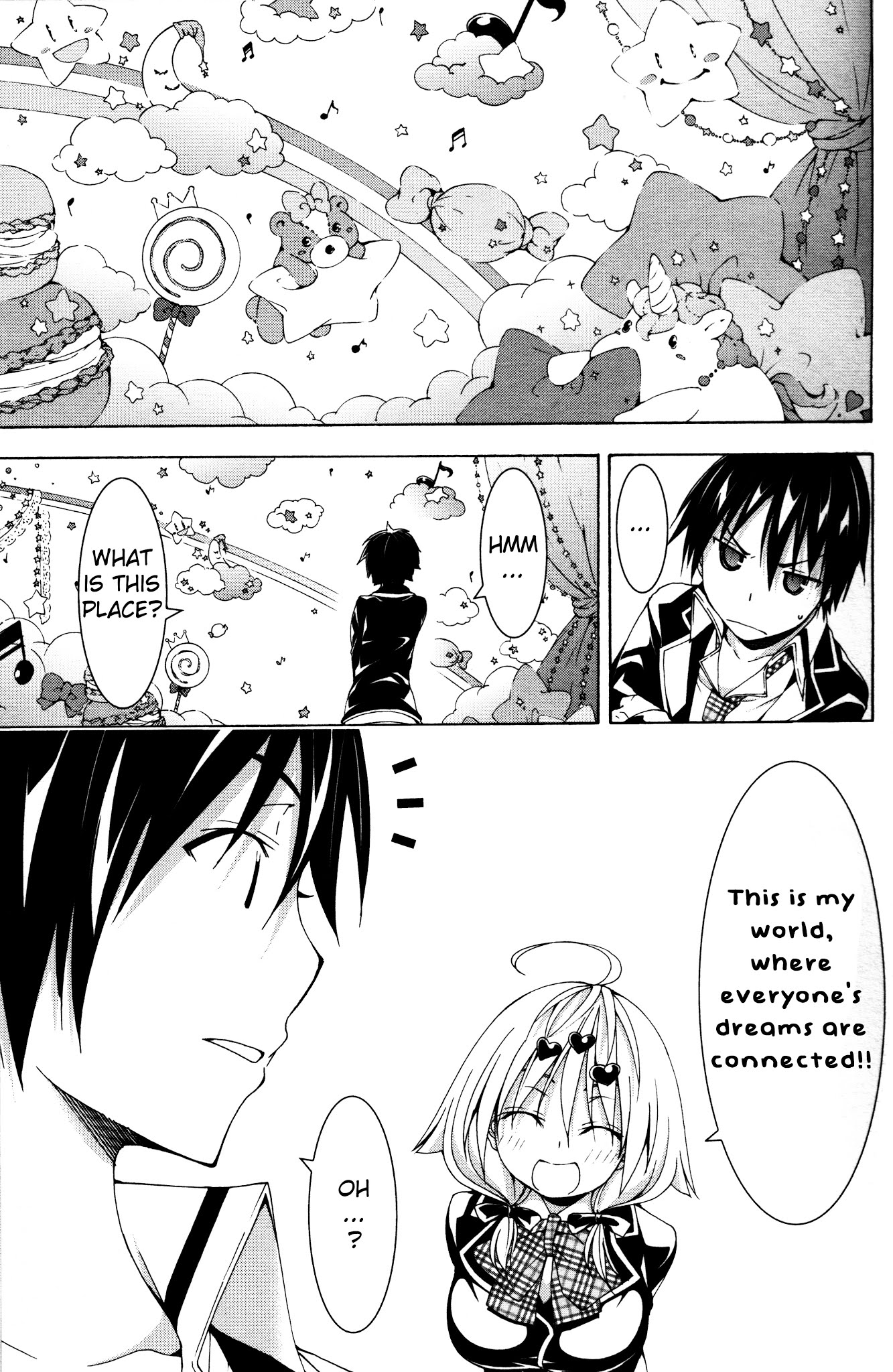 Trinity Seven Specials Chapter 5.0 page 3 - Vol.5 Chapter 0 : Dream Buster and Avaritia World