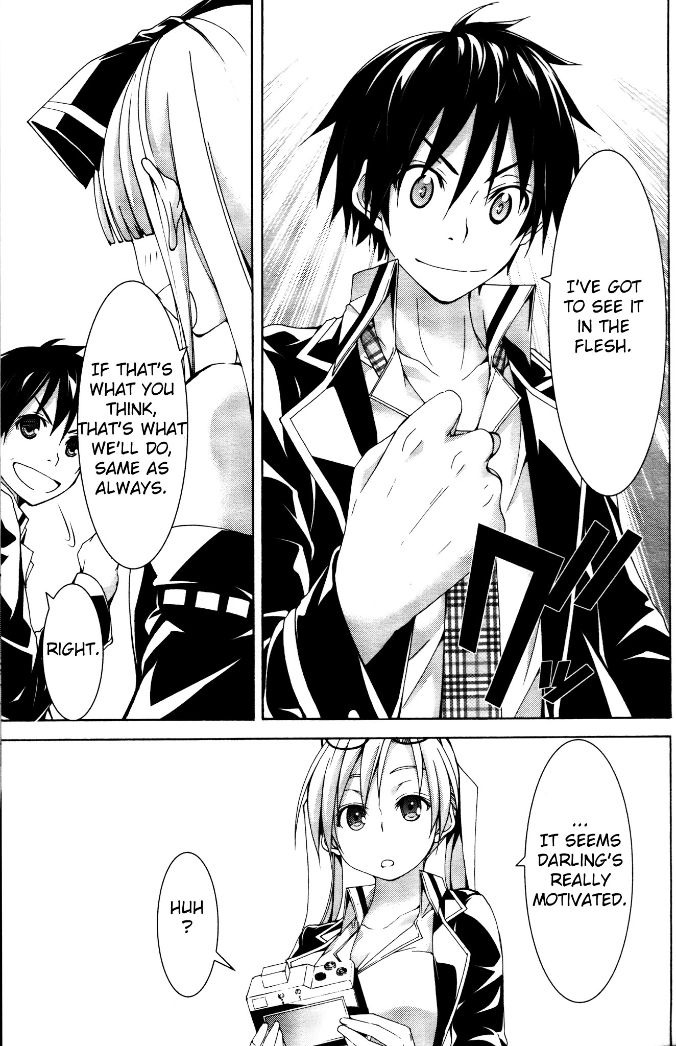 Trinity Seven Specials Chapter 6.0 page 21 - Vol.6 Chapter 0 : Night Rendezvous and Clock Sisters