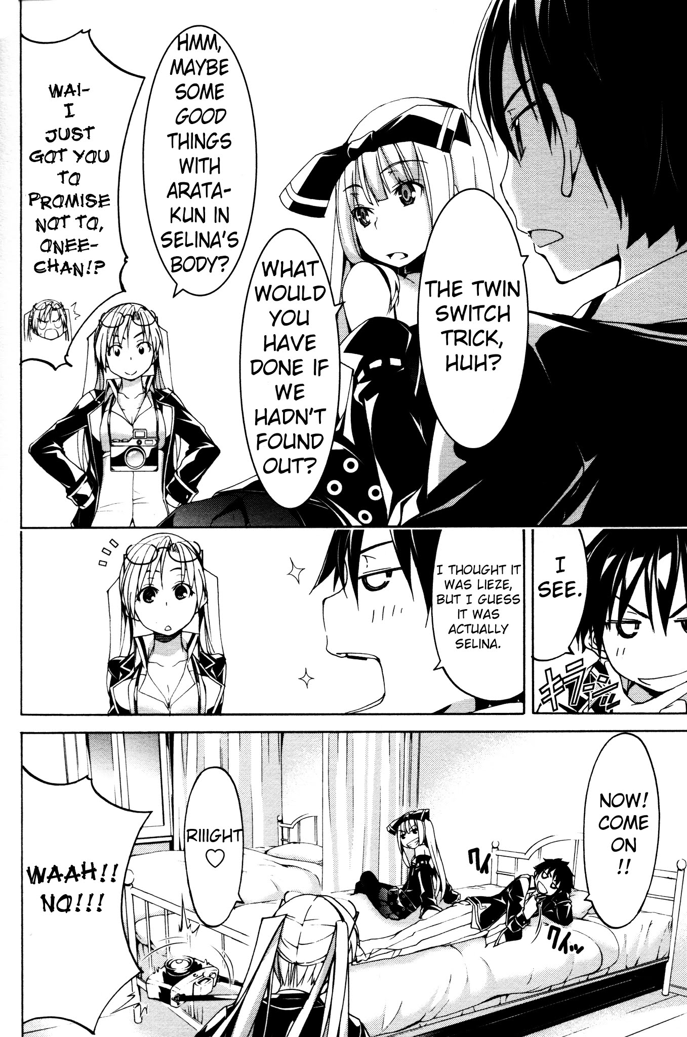 Trinity Seven Specials Chapter 6.0 page 8 - Vol.6 Chapter 0 : Night Rendezvous and Clock Sisters