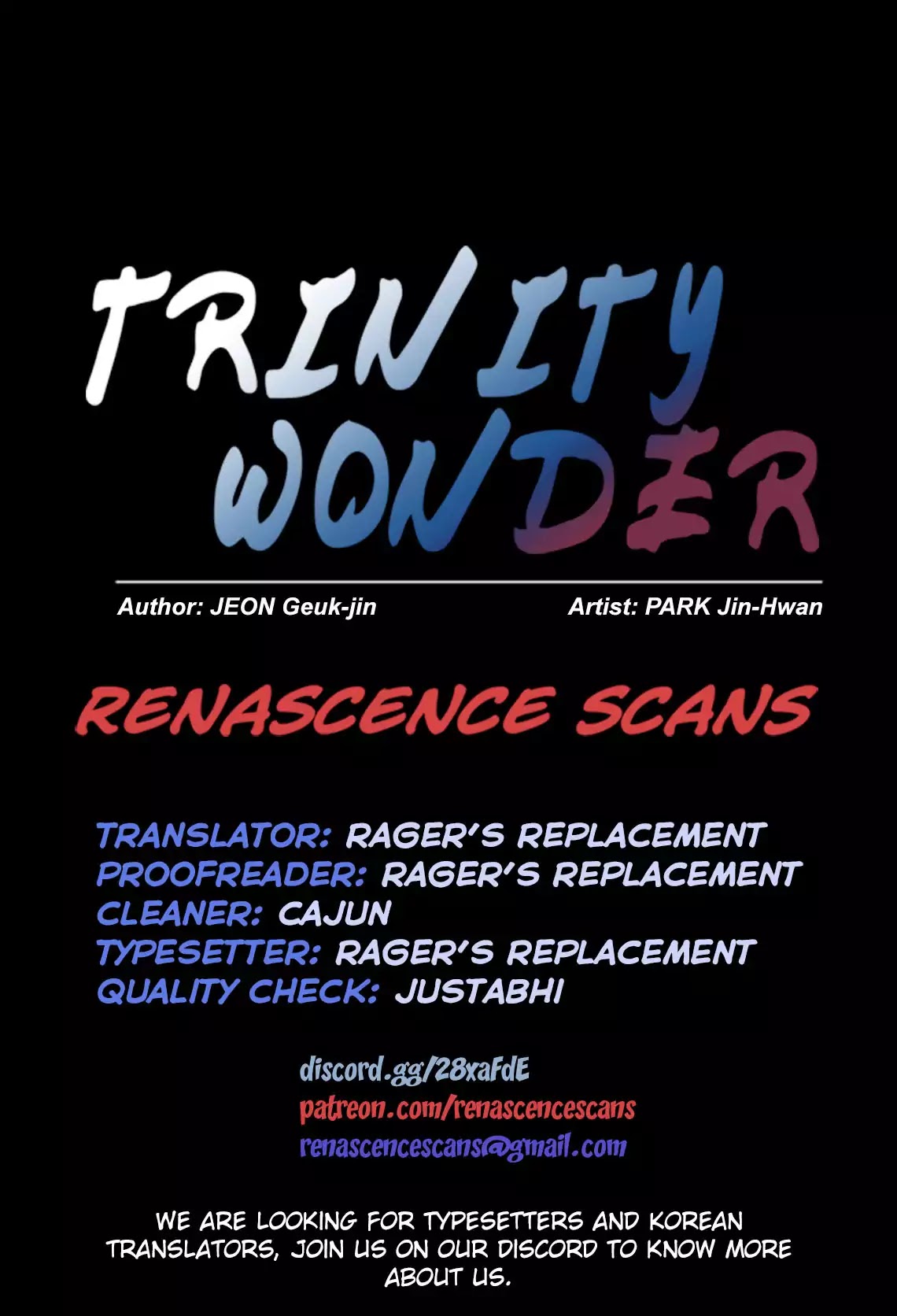 Trinity Wonder Chapter 63 page 1 - Chapter 63
