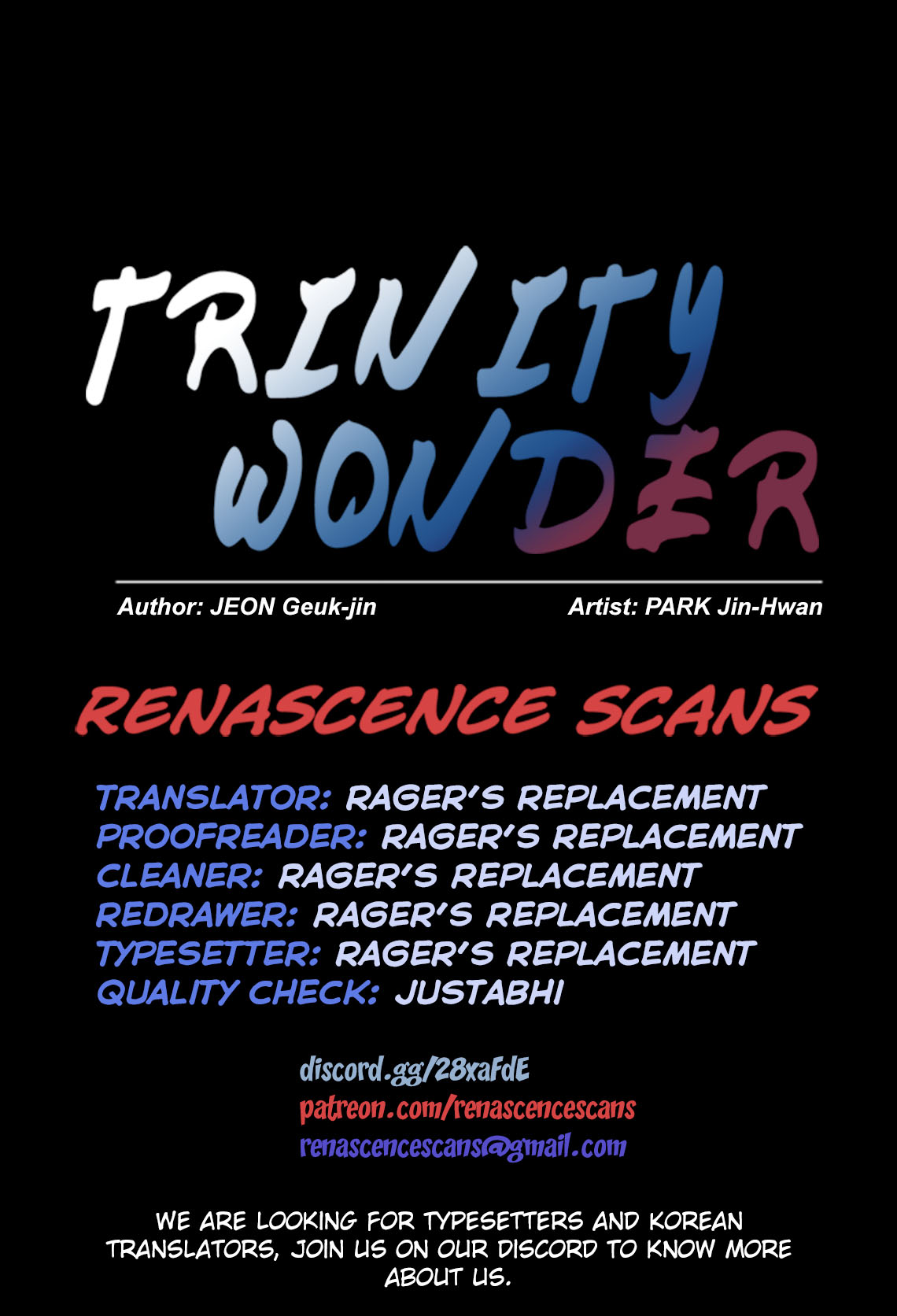 Trinity Wonder Chapter 65 page 1 - Chapter 65