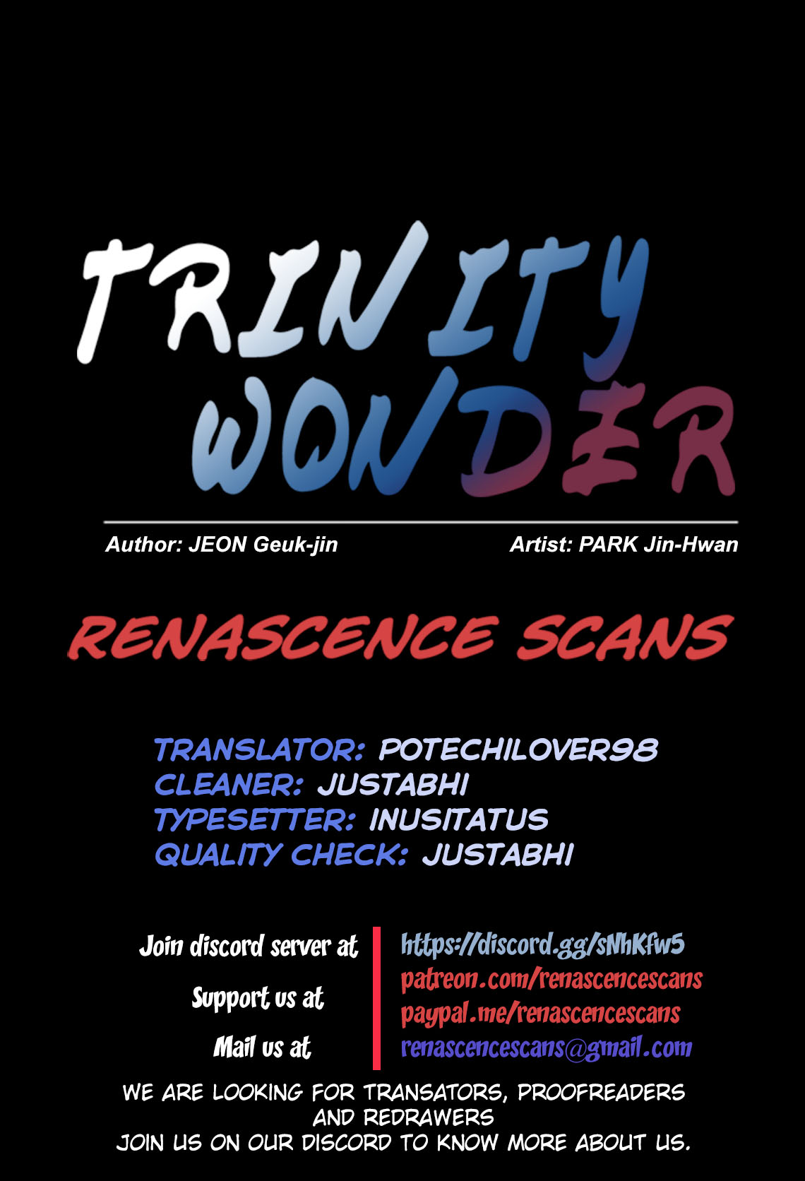 Trinity Wonder Chapter 66 page 1 - Chapter 66