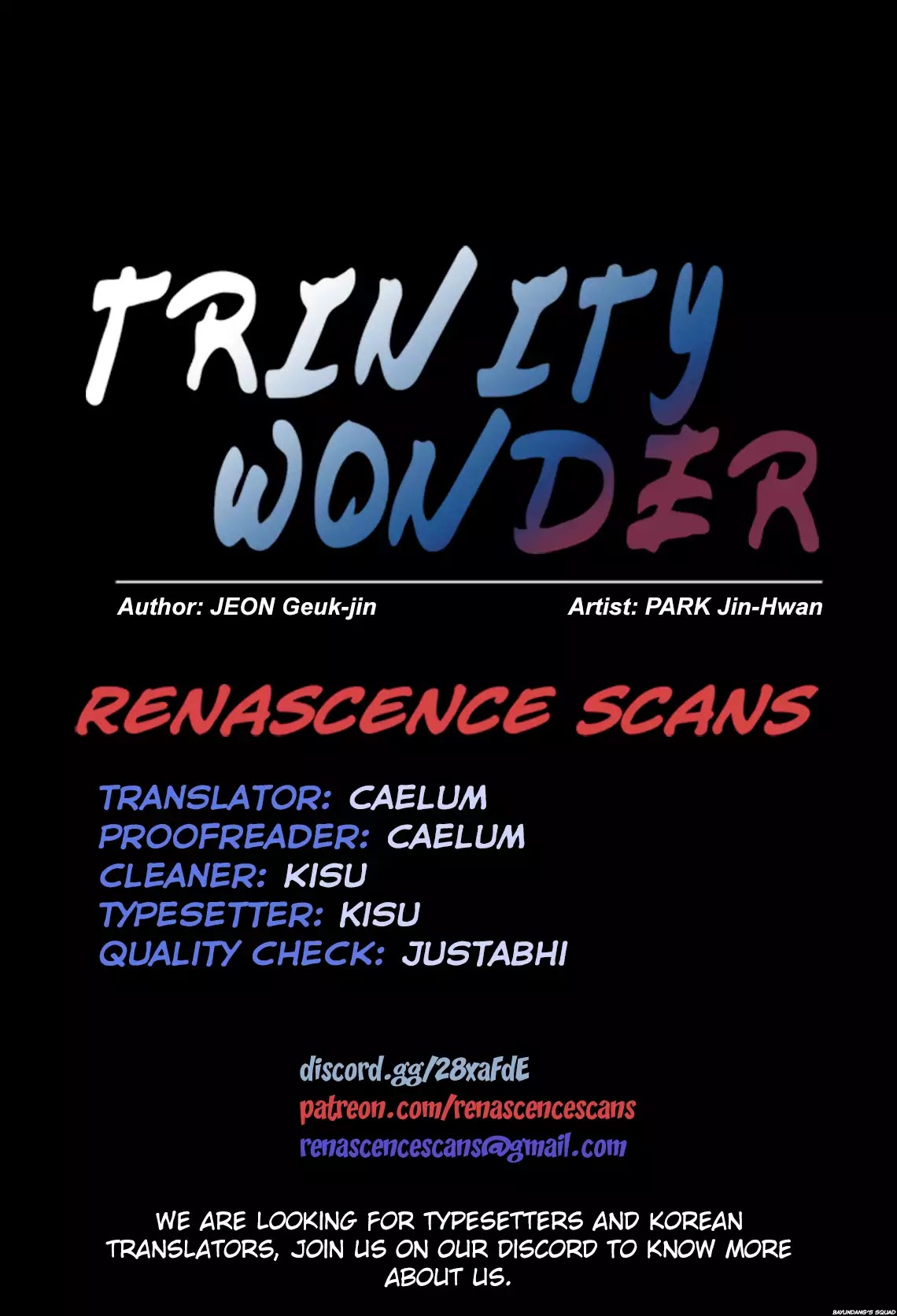 Trinity Wonder Chapter 79 page 1 - Chapter 79