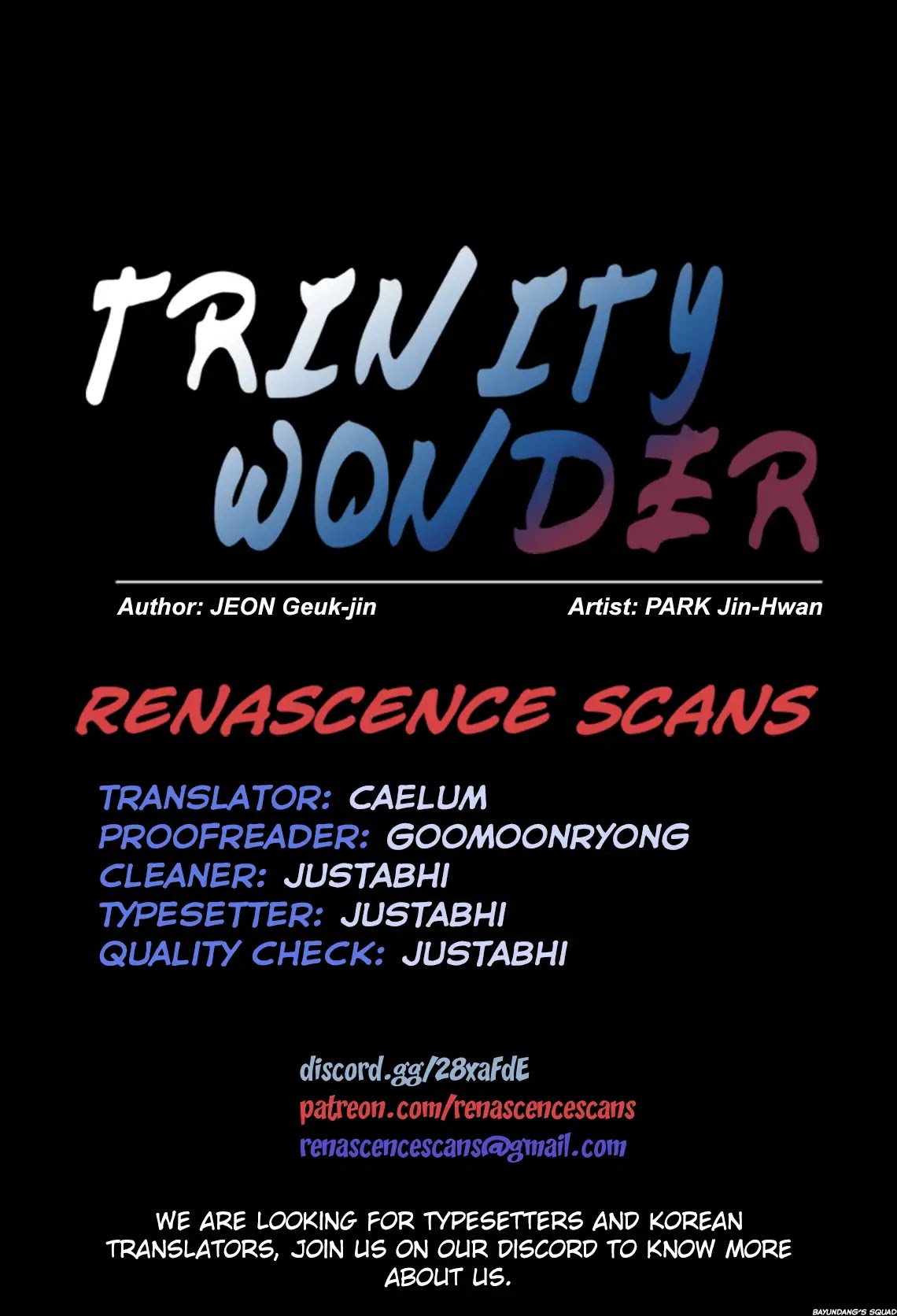 Trinity Wonder Chapter 96 page 1 - Chapter 96