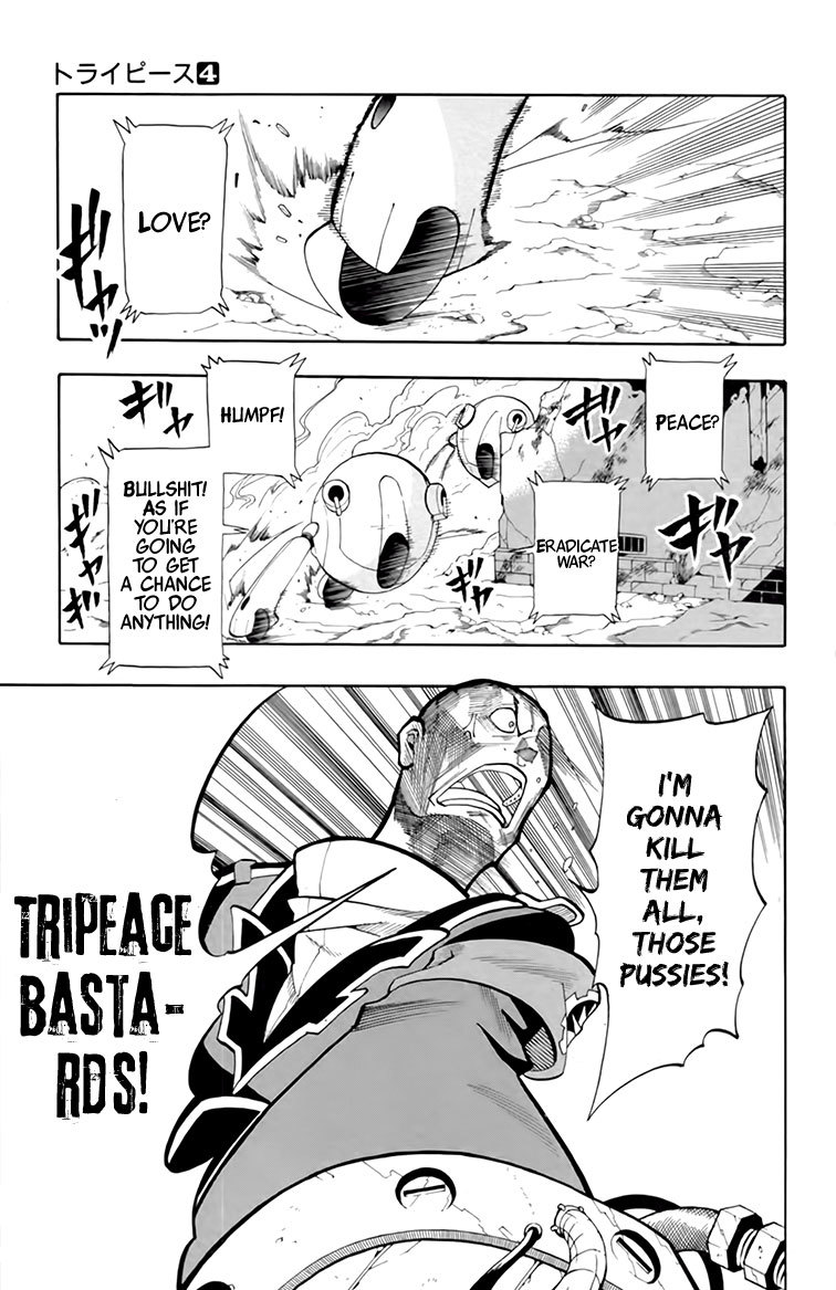 Tripeace Chapter 16 page 2 - Chapter 16: The Ultimate Shield