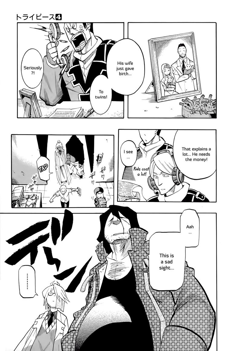 Tripeace Chapter 16 page 22 - Chapter 16: The Ultimate Shield