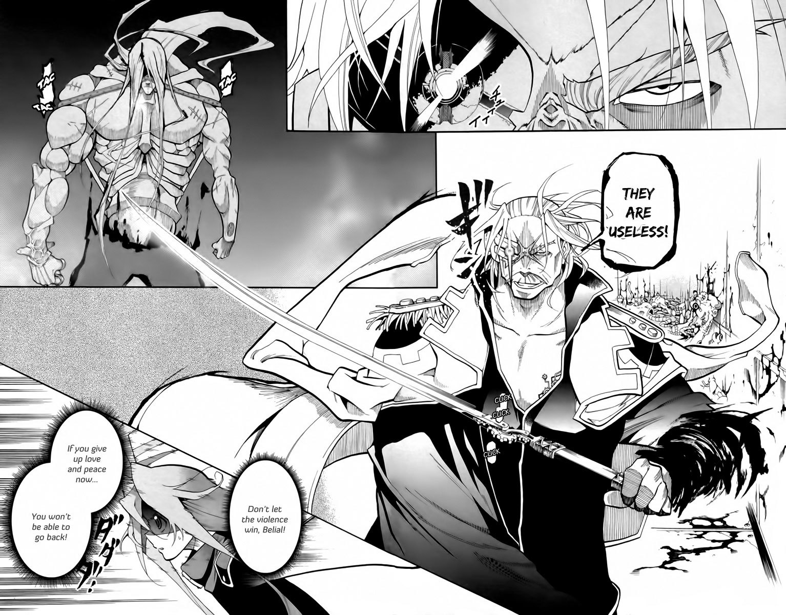 Tripeace Chapter 19 page 44 - Chapter 19: Sheer Violence
