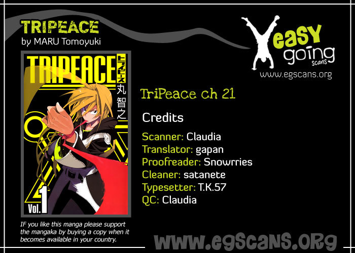 Tripeace Chapter 21 page 1 - Chapter 21: Shiro Sees Through Nana