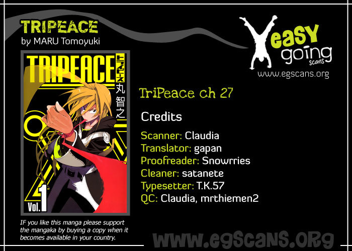 Tripeace Chapter 27 page 1 - Chapter 27: Clash