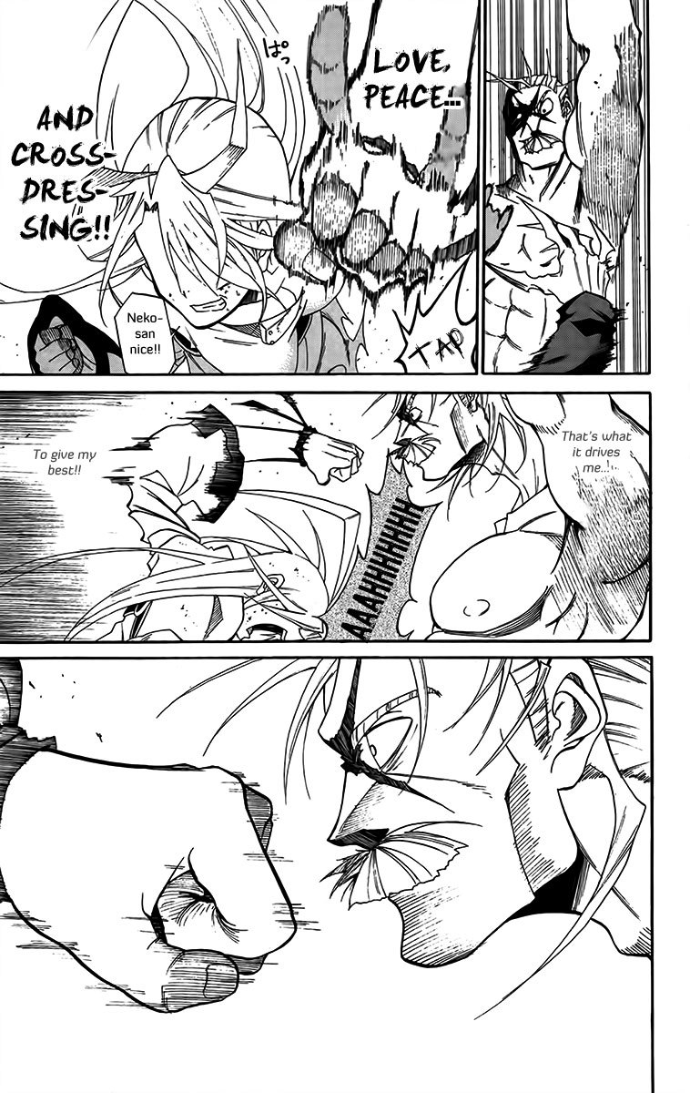 Tripeace Chapter 29 page 45 - Chapter 29: In the Name of Love, Peace, and Crossdressing!