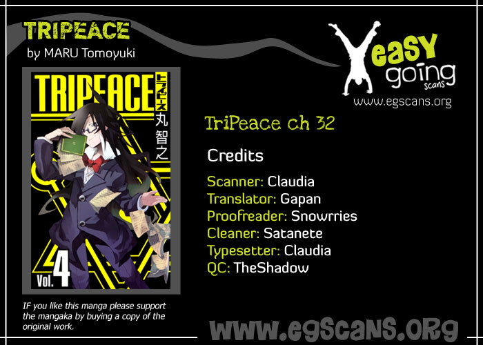 Tripeace Chapter 32 page 1 - Chapter 32: Unwavering Determination