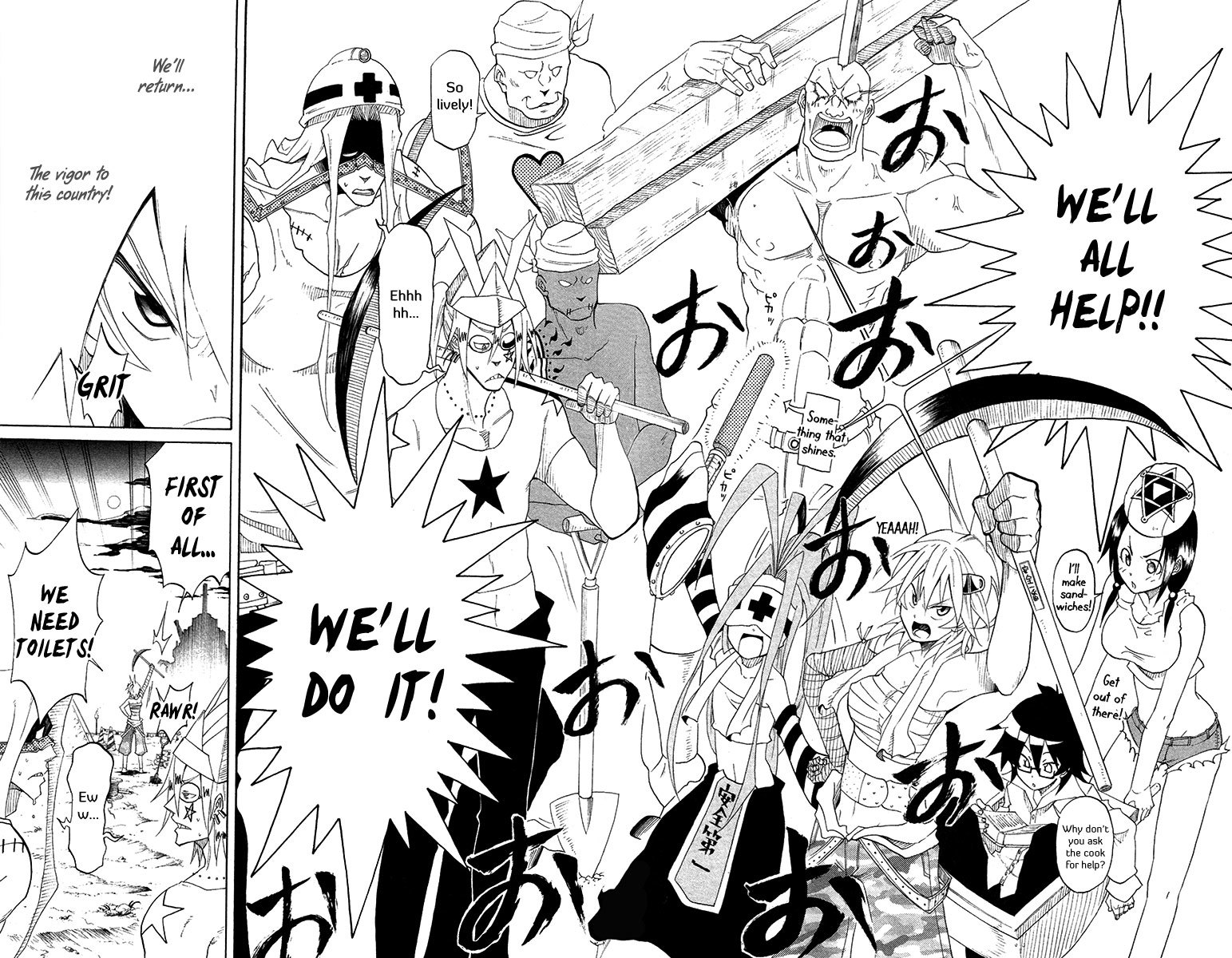 Tripeace Chapter 32 page 29 - Chapter 32: Unwavering Determination
