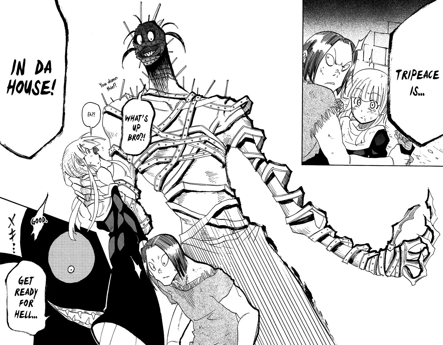 Tripeace Chapter 32 page 40 - Chapter 32: Unwavering Determination